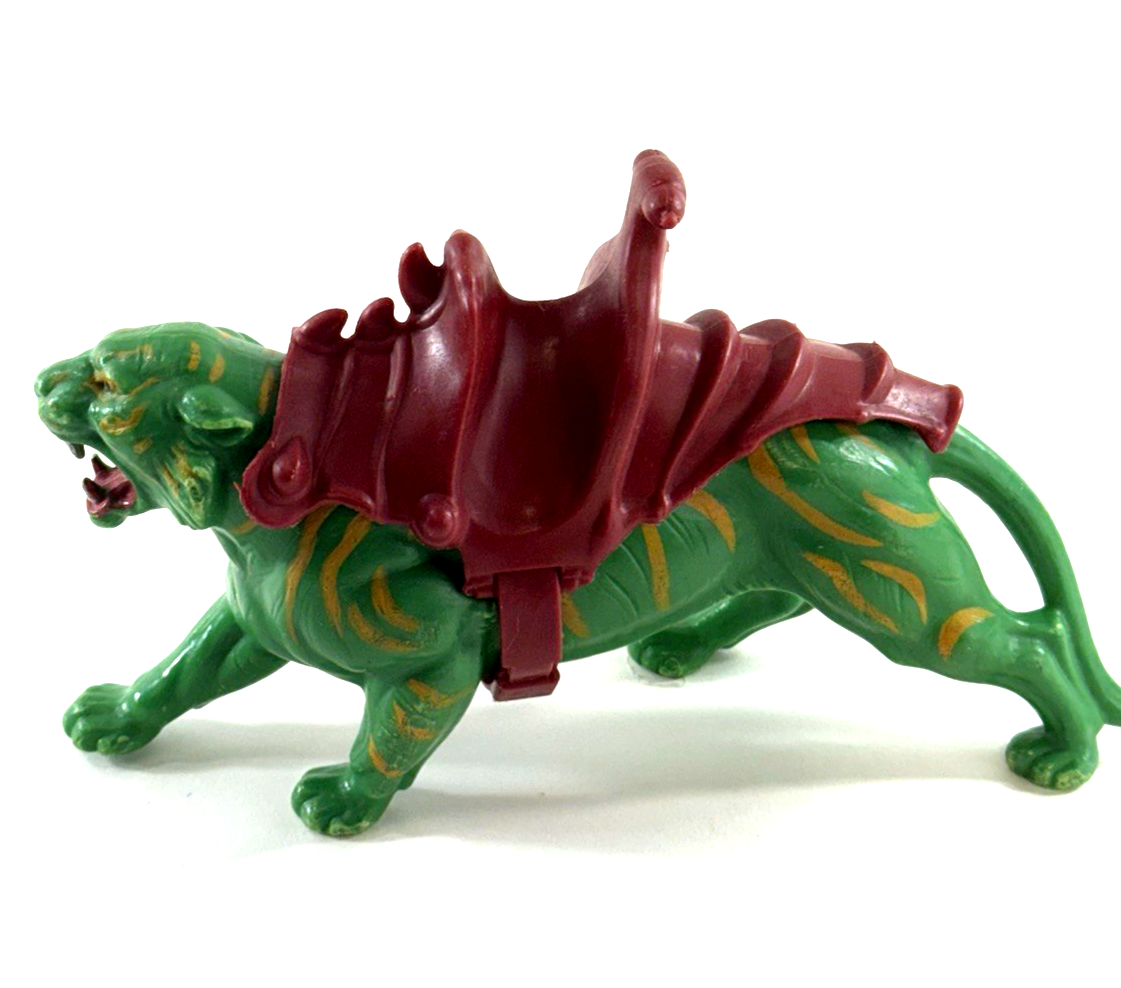 Mattel 1981 He-Man: Masters of the Universe 12” Cringer Battle Cat With Saddle