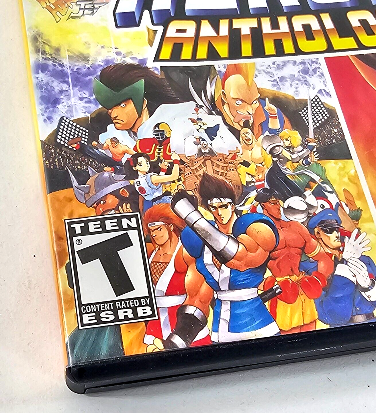 World Heroes Anthology (Sony PlayStation 2, 2008) Game Case Manual - Tested