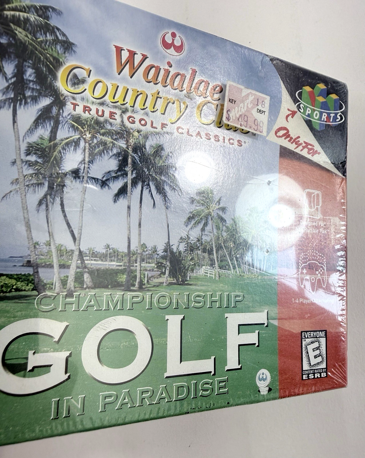 True Golf Classics: Waialae Country Club (Nintendo 64, 1998) Sealed - Some Wear