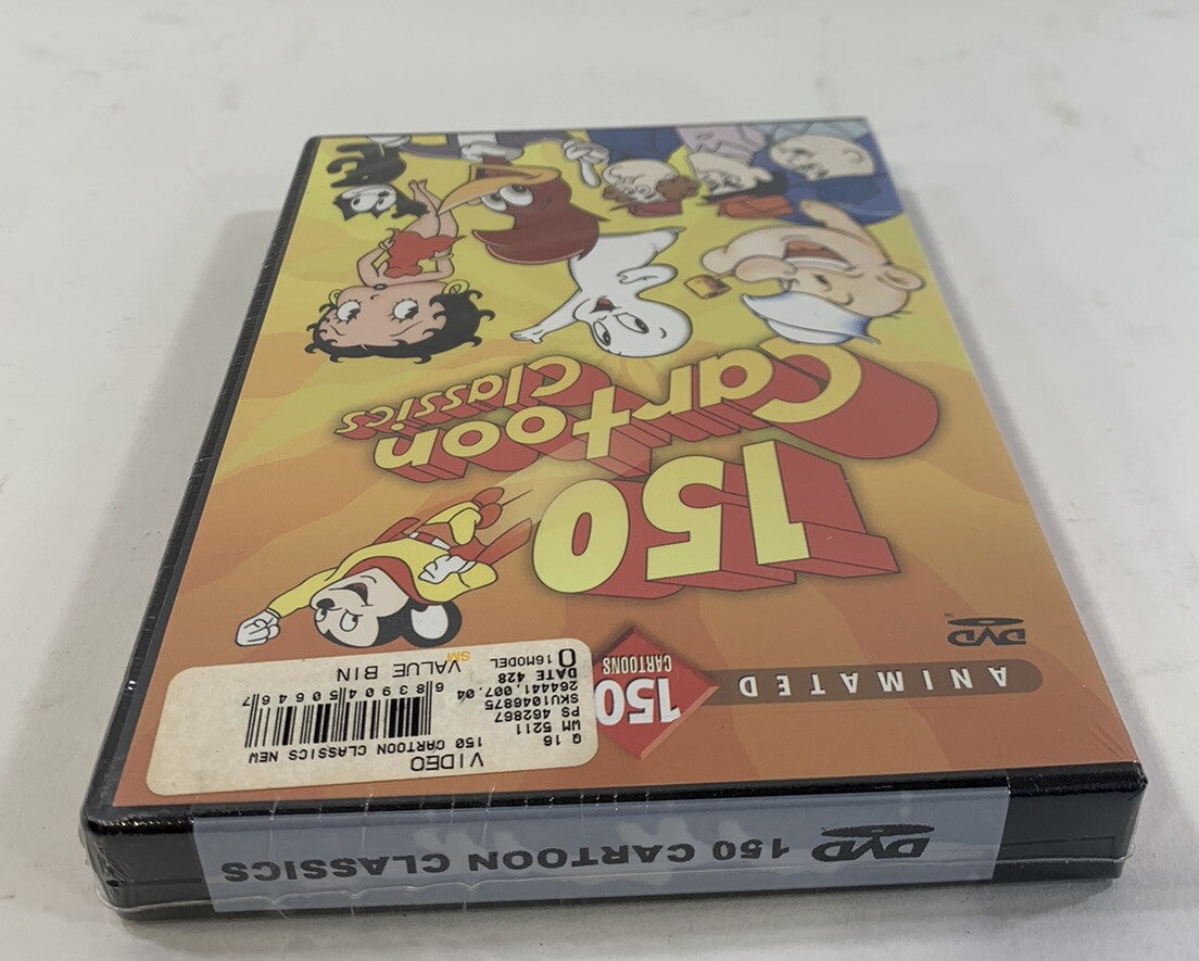 Ultimate 150 Cartoon Festival (DVD, 2008) New, Factory Sealed