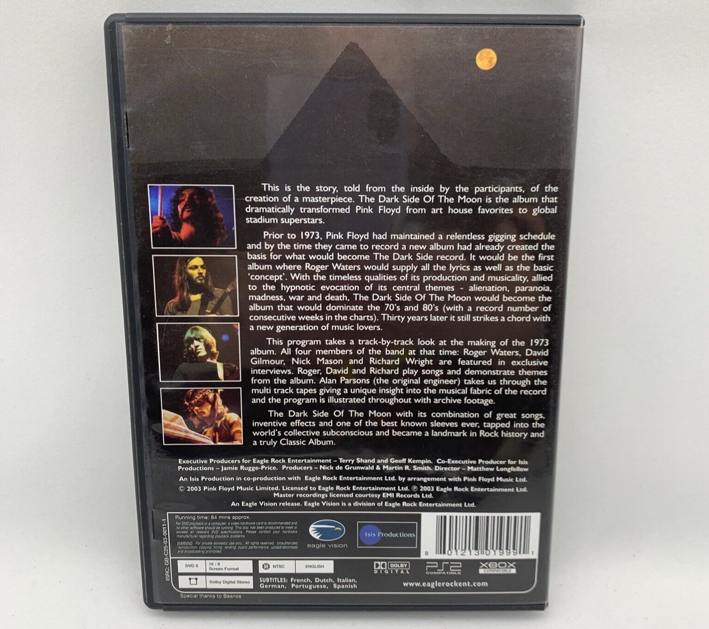 Pink Floyd: Classic Albums - The Making Of The Dark Side Of The Moon (DVD, 2003)