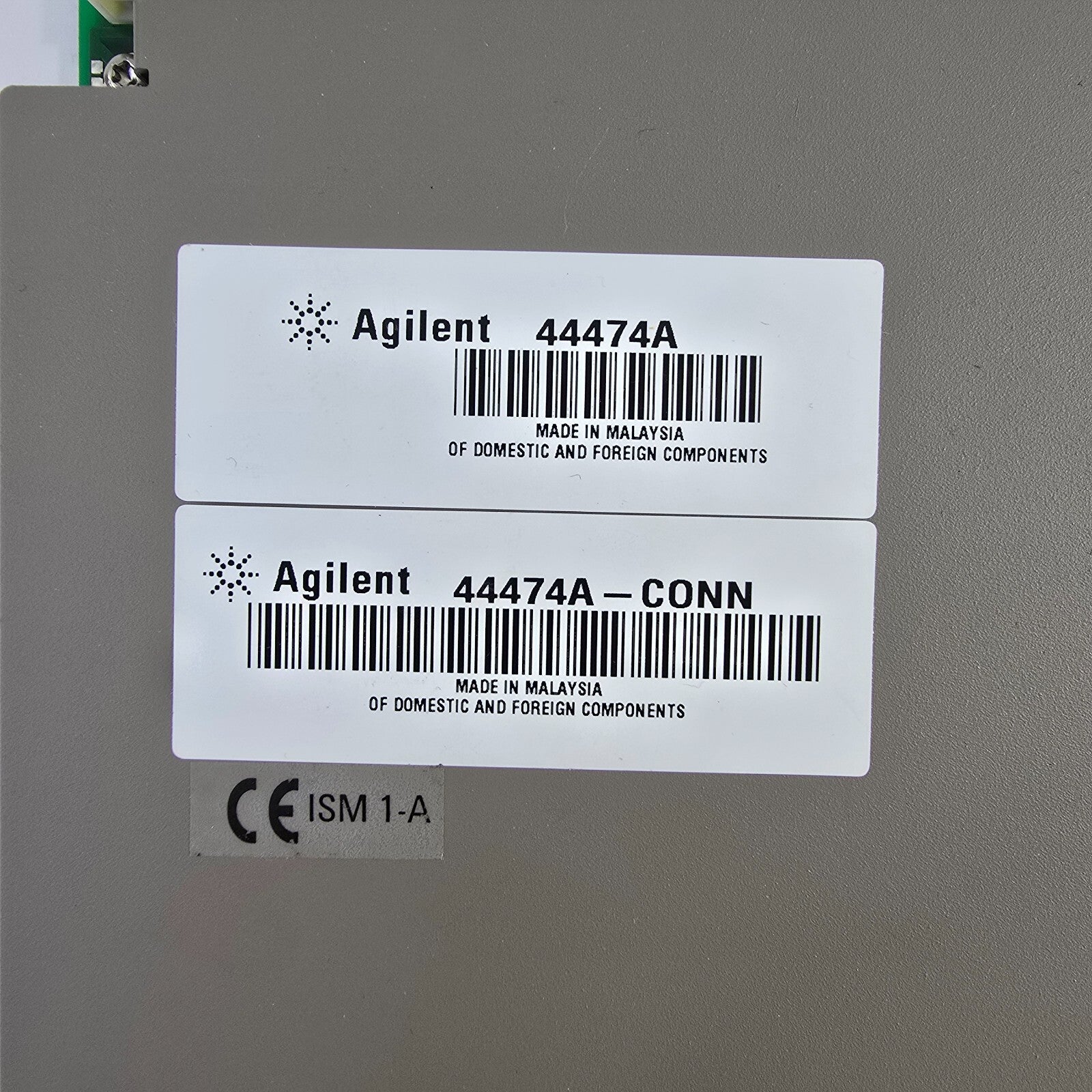 HP Agilent 44474A Digital Input/Output Switch Module - Tested and Working (1126)