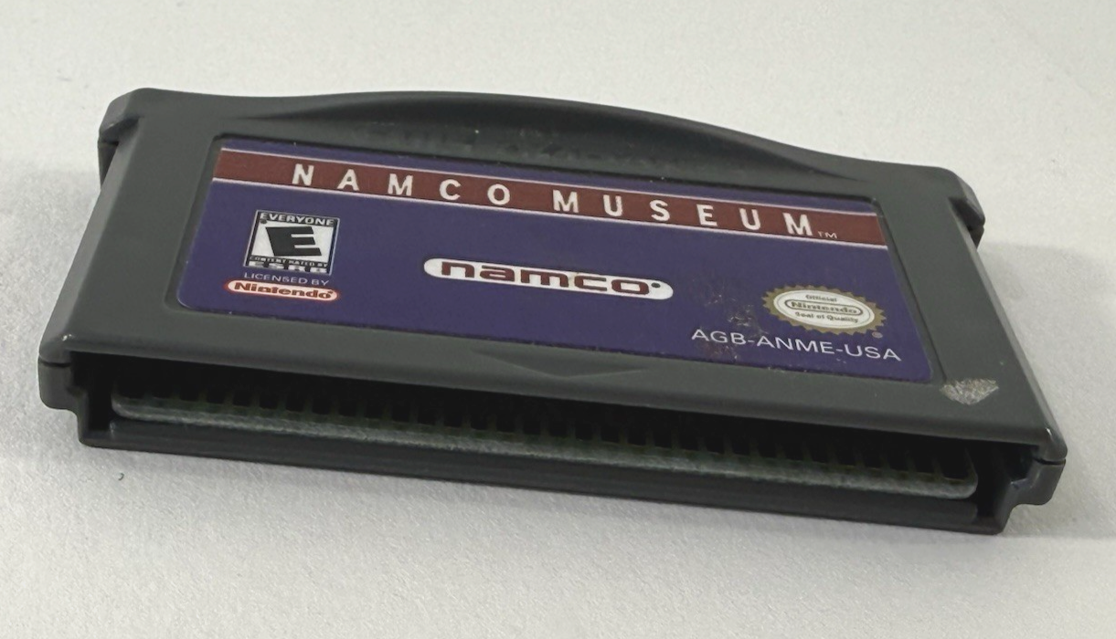 Namco Museum (Nintendo Gameboy Advance, 2001) Game Cartridge - Tested
