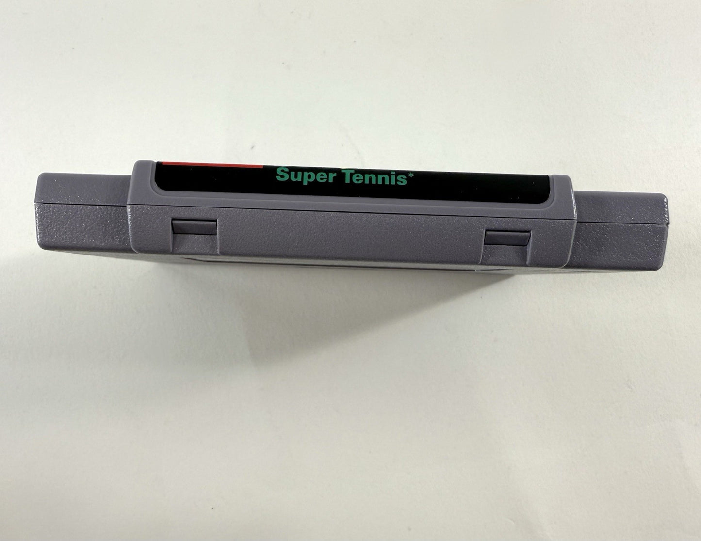 Super Tennis (Super Nintendo SNES, 1991) Game Box Manual Inserts - Tested
