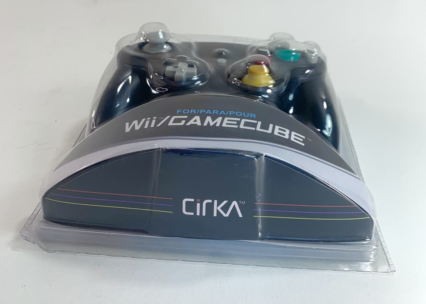 Cirka M05819-BK Black Wired Controller for GameCube/Nintendo Wii - New