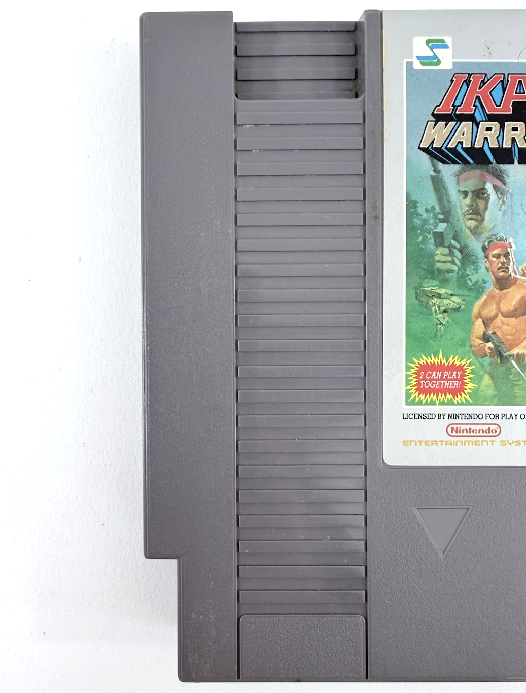 Ikari Warriors (Nintendo NES, 1987) 5-Screw Game Cartridge - Tested and Working
