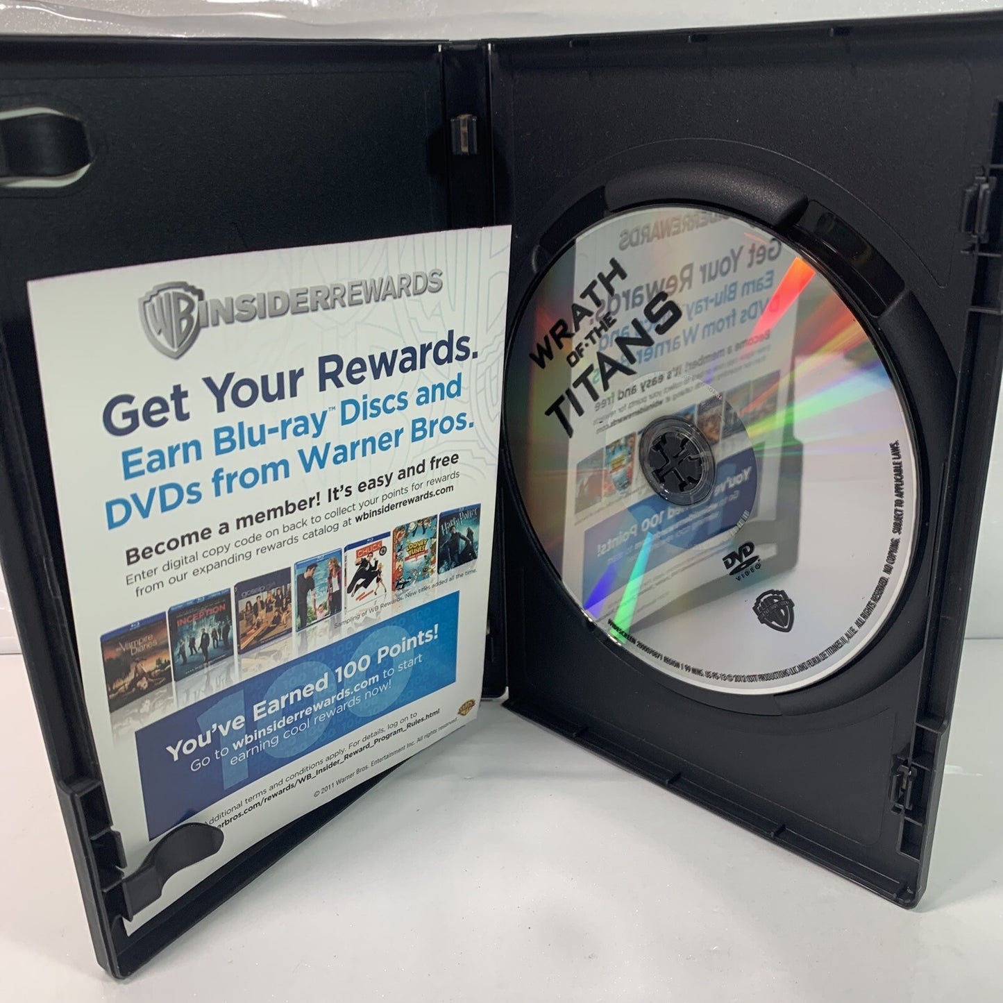 Clash of the Titans (DVD, 1981) w/Clash of the Titans 2010 & Wrath of the Titans