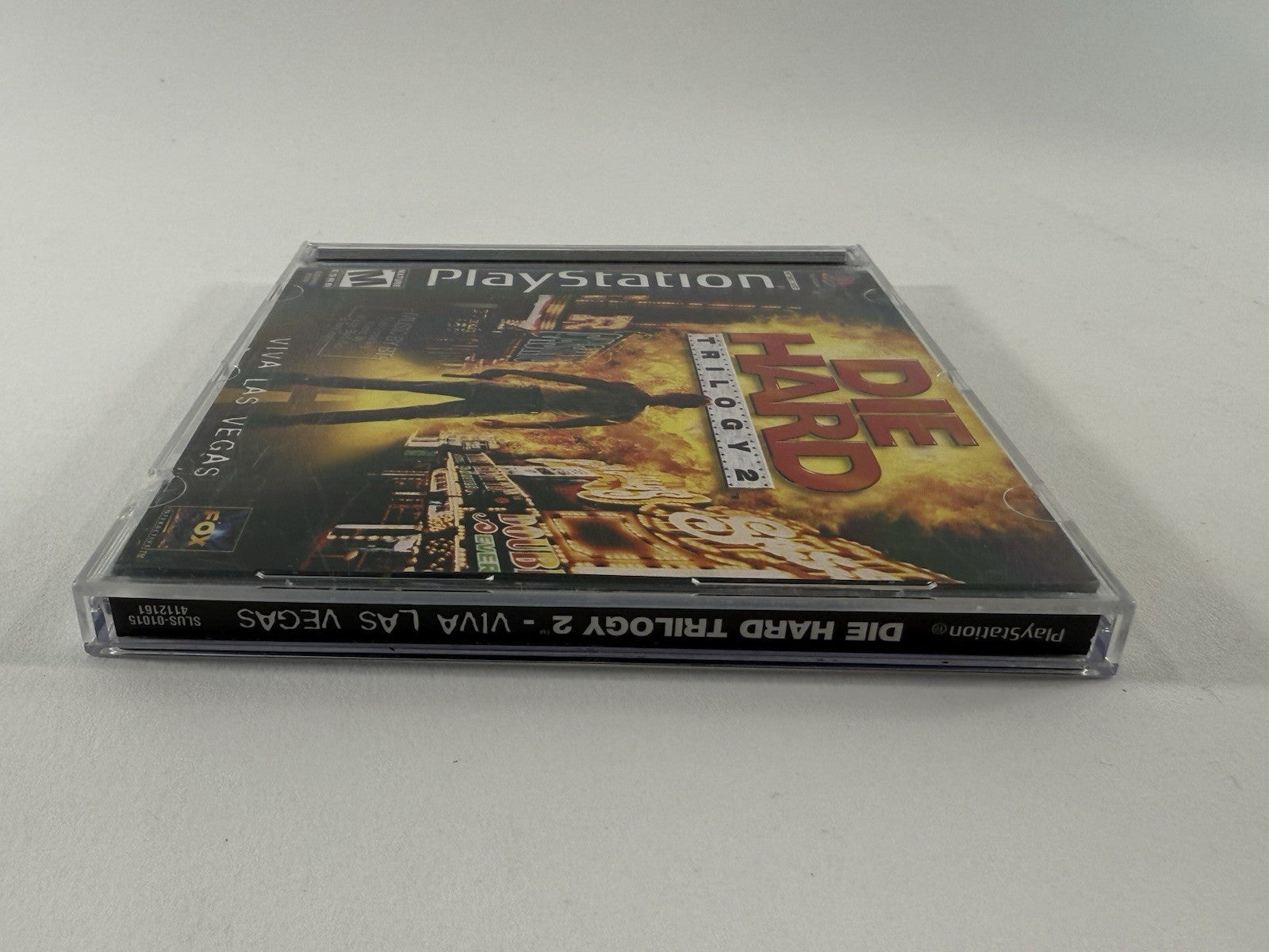 Die Hard Trilogy 2: Viva Las Vegas (PlayStation, 2000) Game Case Manual Reg.