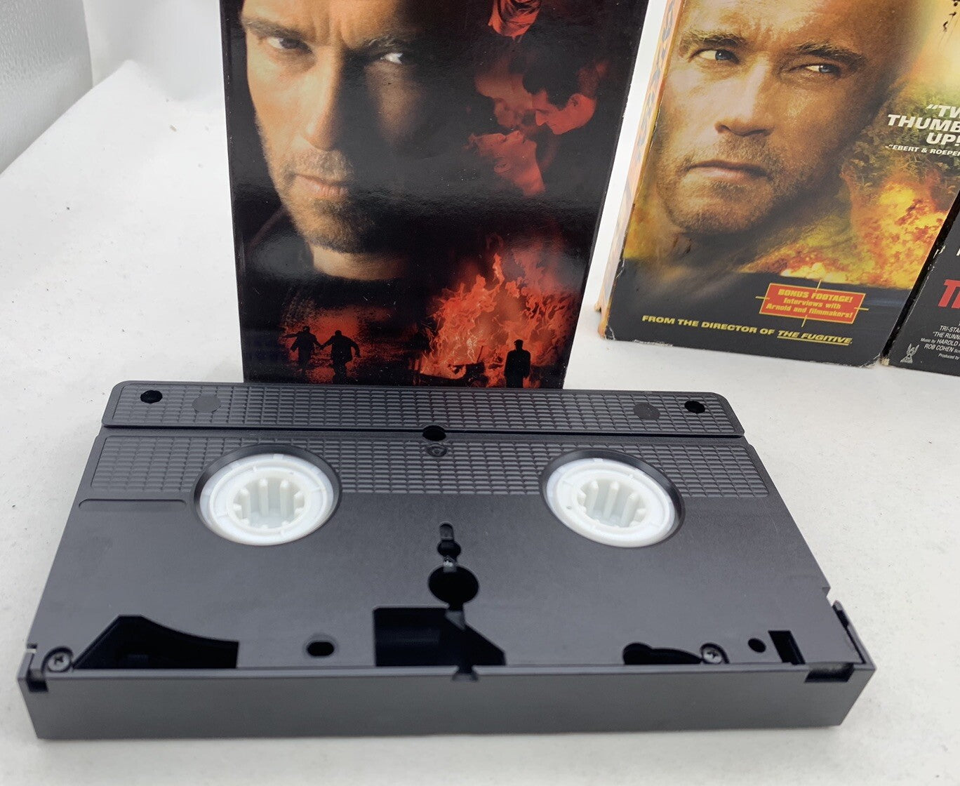 Collateral Damage (VHS Action Movies) End Of Days/The Running Man - Tested