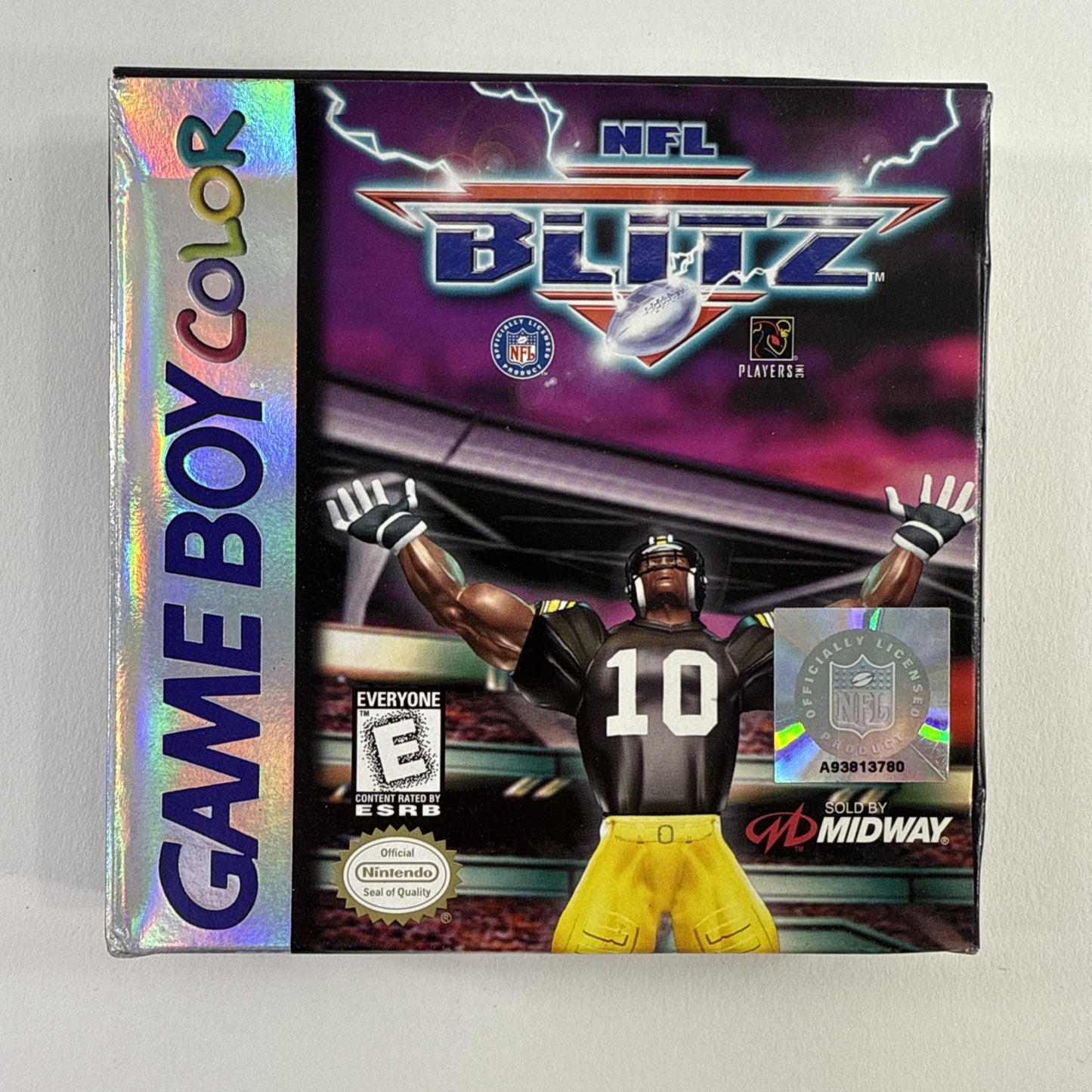 NFL Blitz (Gameboy Color, 1998) Game Box Manual Inserts Reg. Card - Tested
