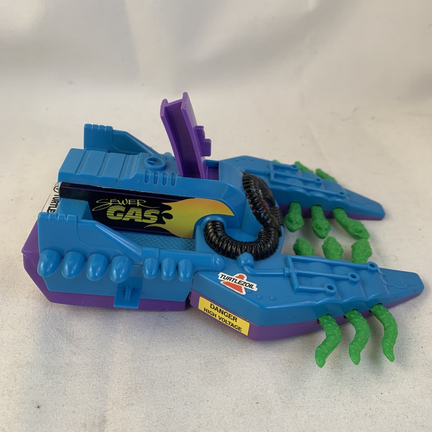 1989 Teenage Mutant Ninja Turtles Footski, Rat King Vehicle Toy