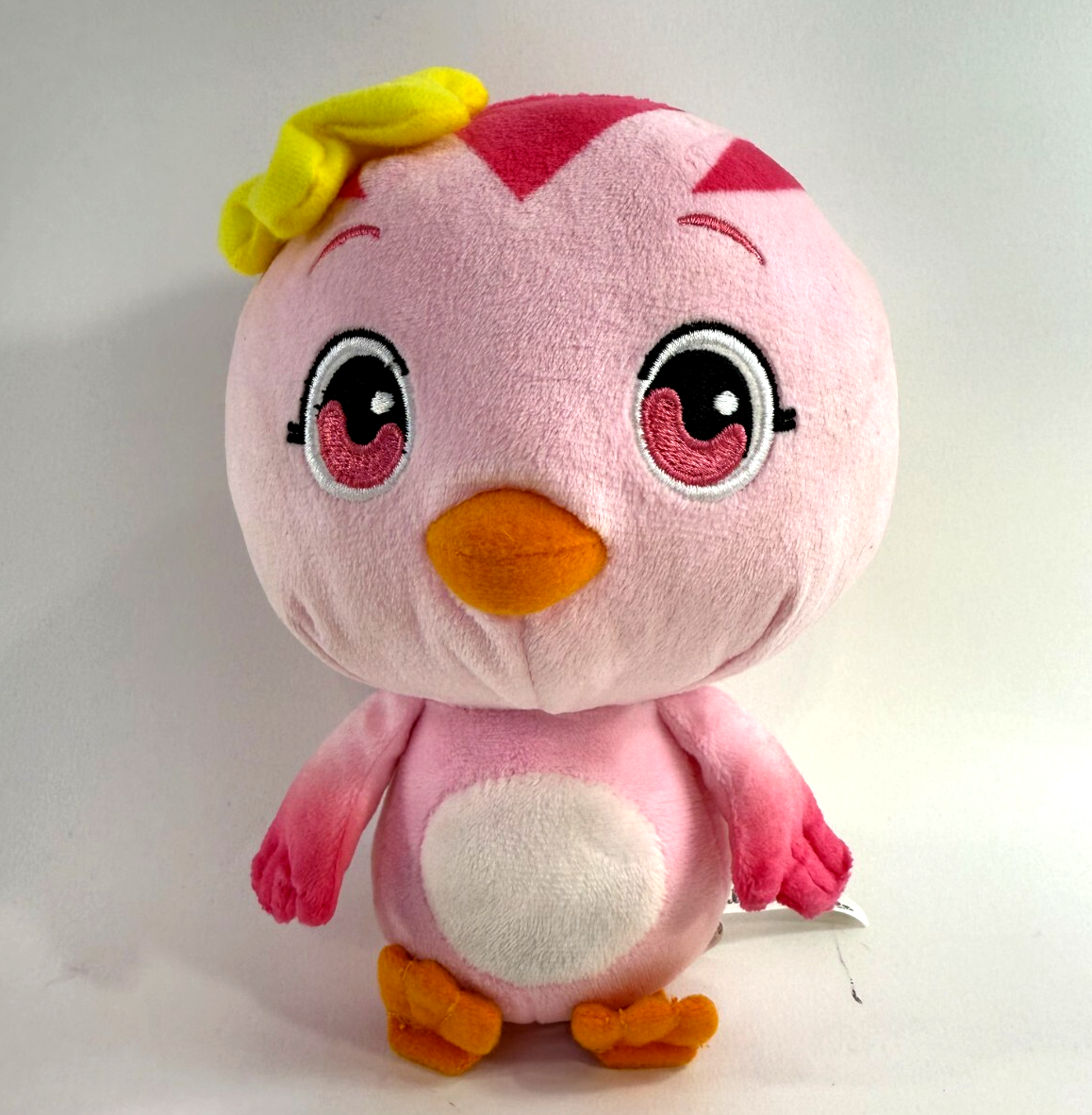 Alpha Group 2019 Katuri 8" Duri Pink Bird Plush - Korean Animation