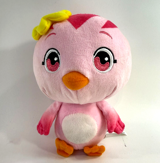 Alpha Group 2019 Katuri 8" Duri Pink Bird Plush - Korean Animation