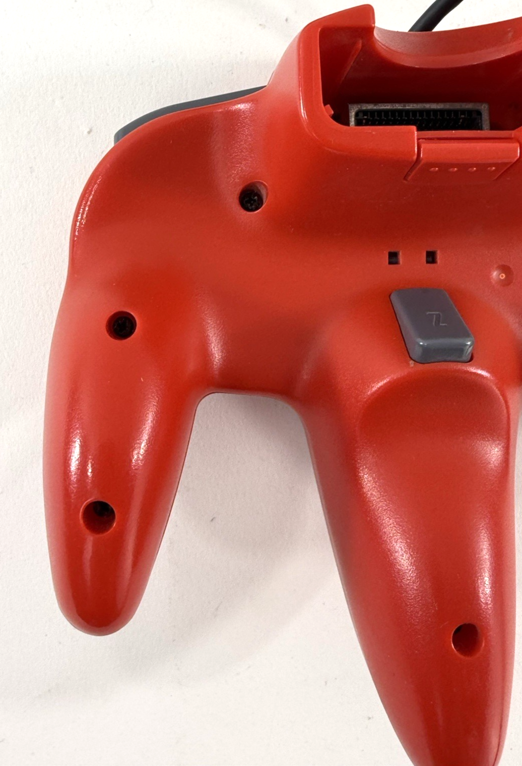 Nintendo 64 Solid Red Wired Controller NUS-005 - Tight Stick - Tested
