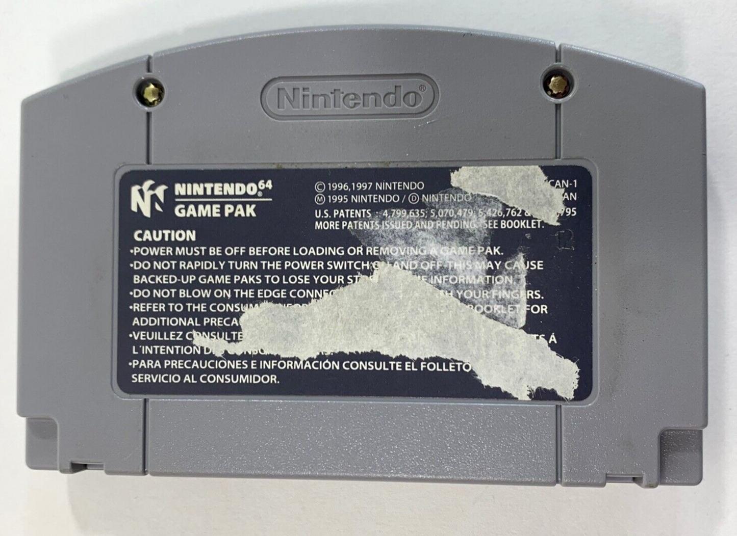 Nascar 2000 (Nintendo 64, 1999) Authentic Game Cartridge - Tested and Working