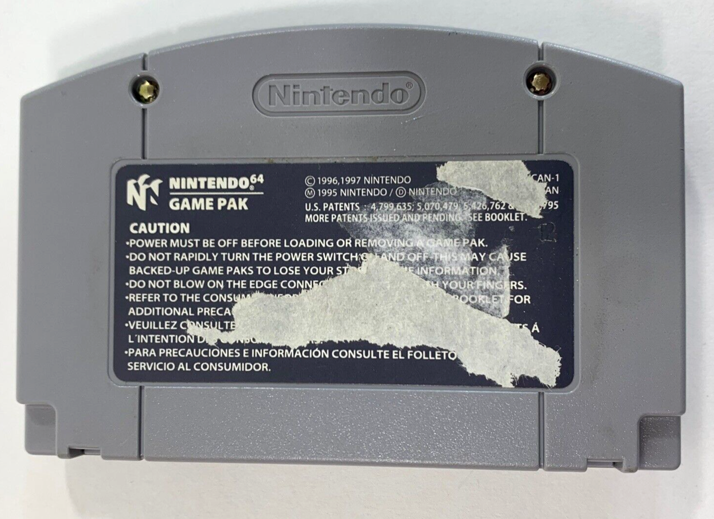 Nascar 2000 (Nintendo 64, 1999) Authentic Game Cartridge - Tested and Working