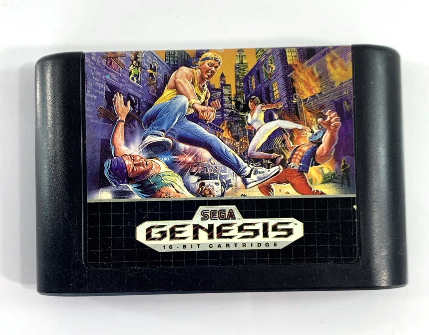 Streets of Rage (Sega Genesis, 1991) Game And Case - Tested and Working