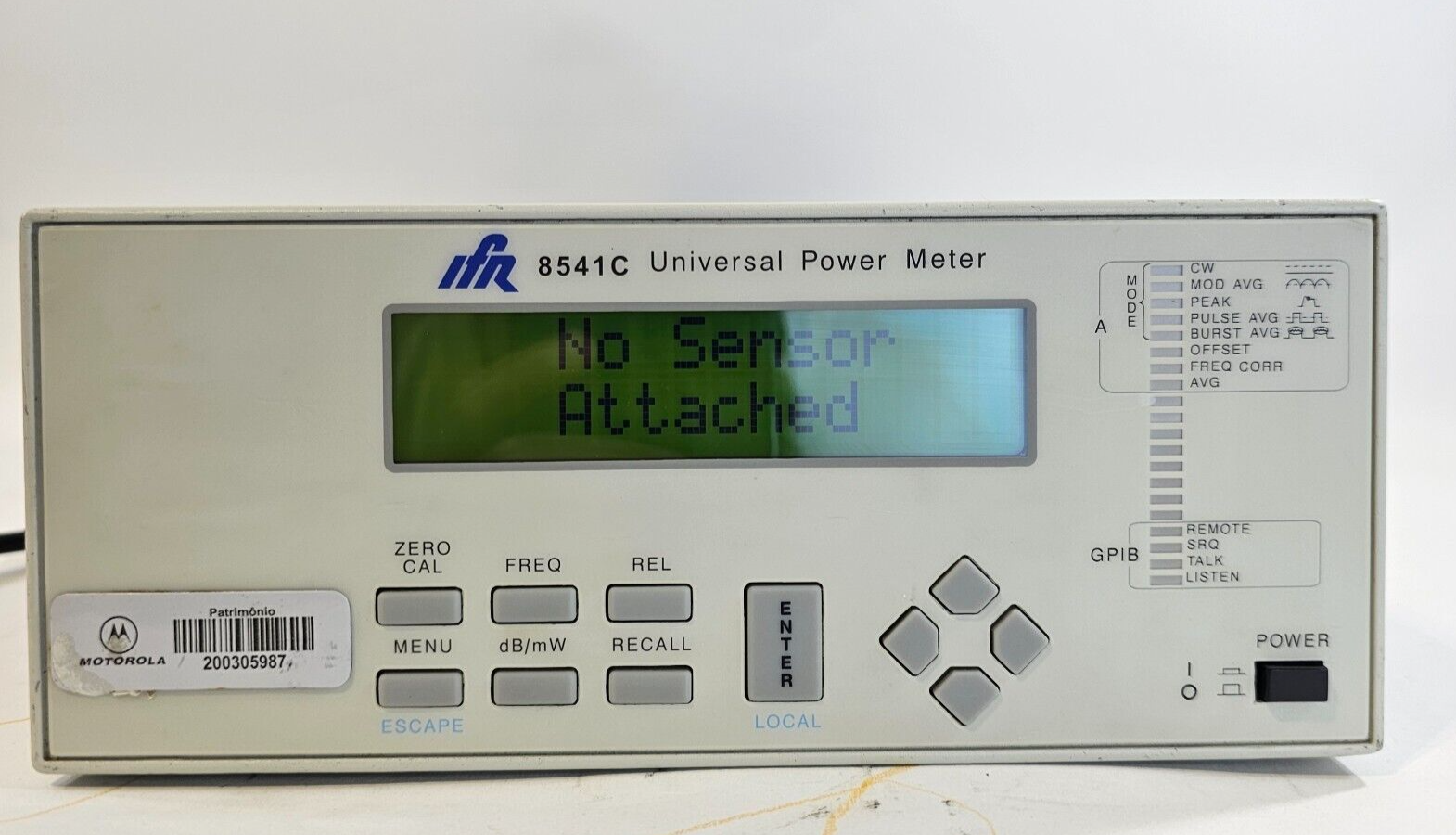 Giga-Tronics 8541C Universal Power Meter Option 03 - Tested