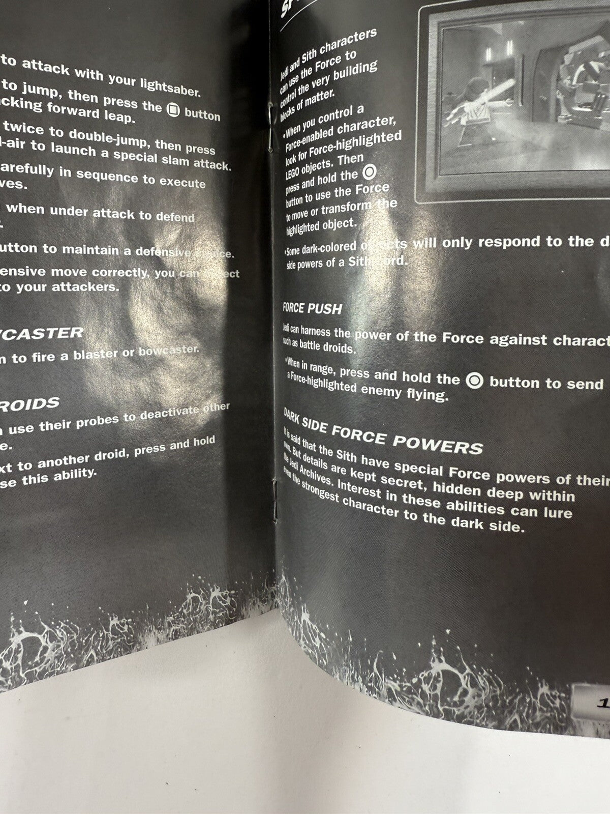 LEGO Star Wars: The Video Game (PlayStation 2, 2005) Game Case Manual - Tested