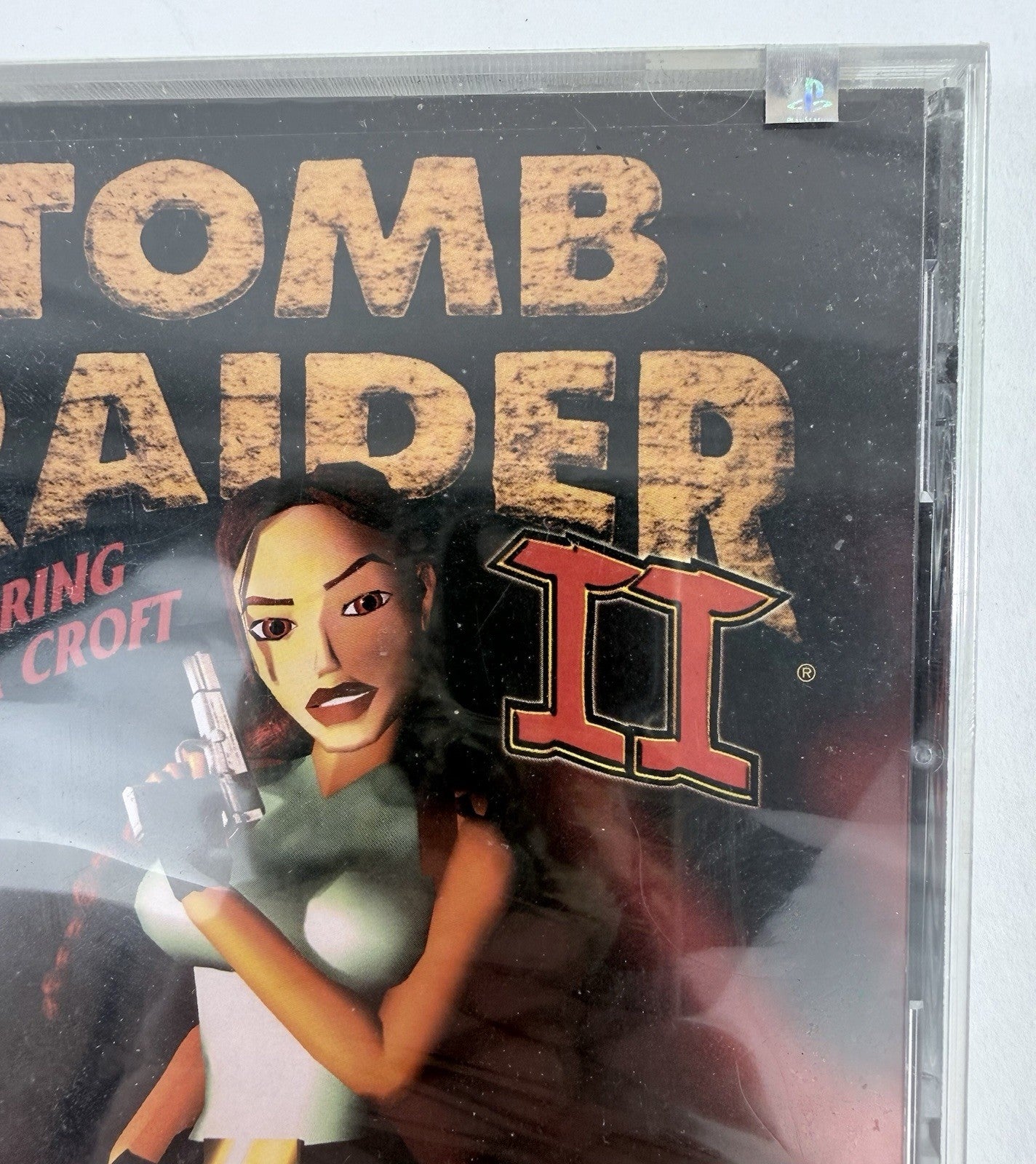 Tomb Raider 2 (Sony PlayStation, 1997) Factory Sealed - Some Wear - Read