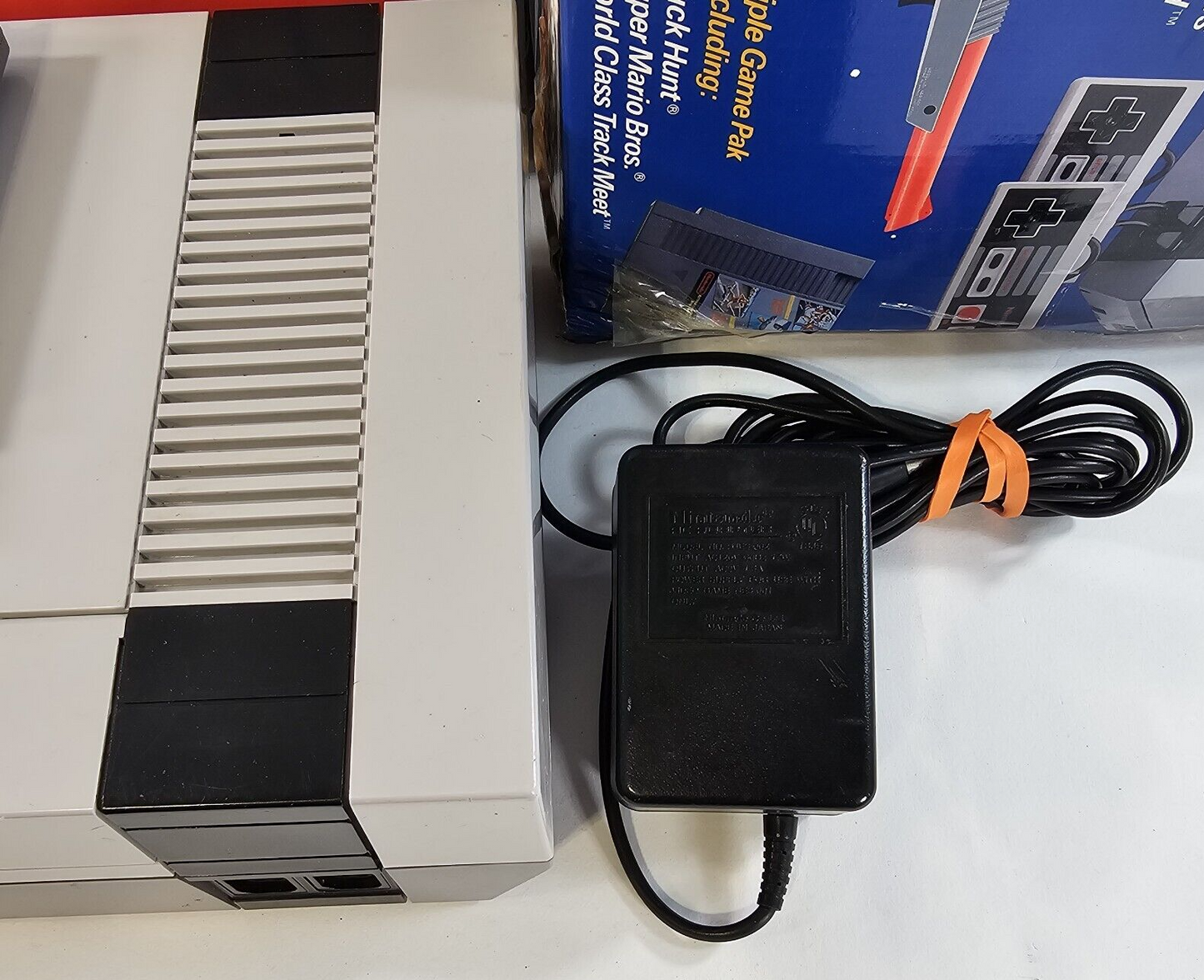 Nintendo Entertainment System Power Set Box & System - Complete