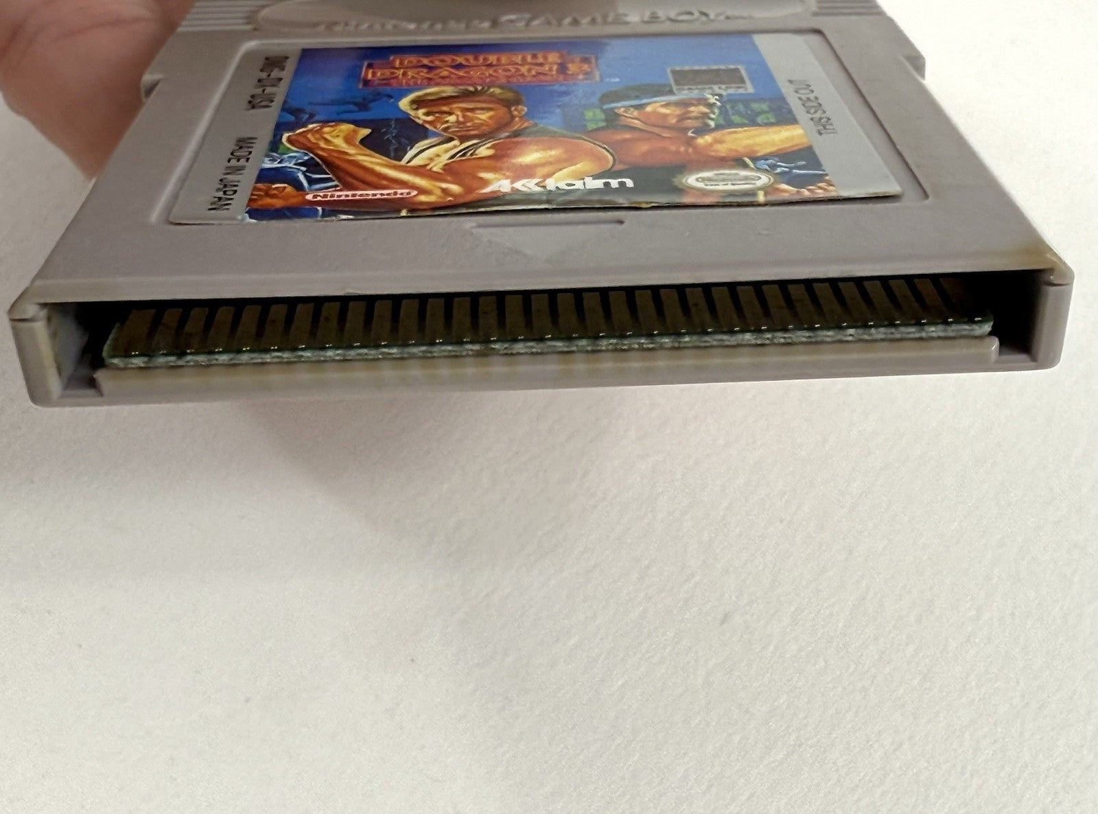 Double Dragon III: The Arcade Game (Nintendo Game Boy, 1993) Game Cartridge