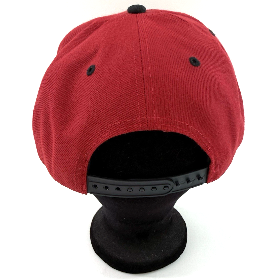 J. W. Nostalgic Fields Chicago Giants The Negro League Red/Black Snapback Cap