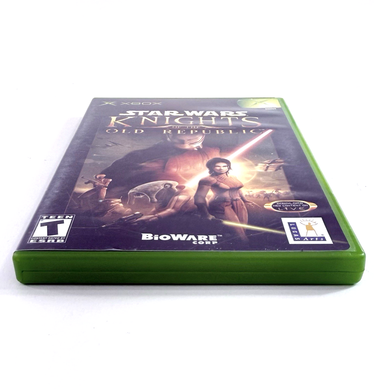 Star Wars Knights of the Old Republic (Xbox, 2003) Game Case Manual Registration