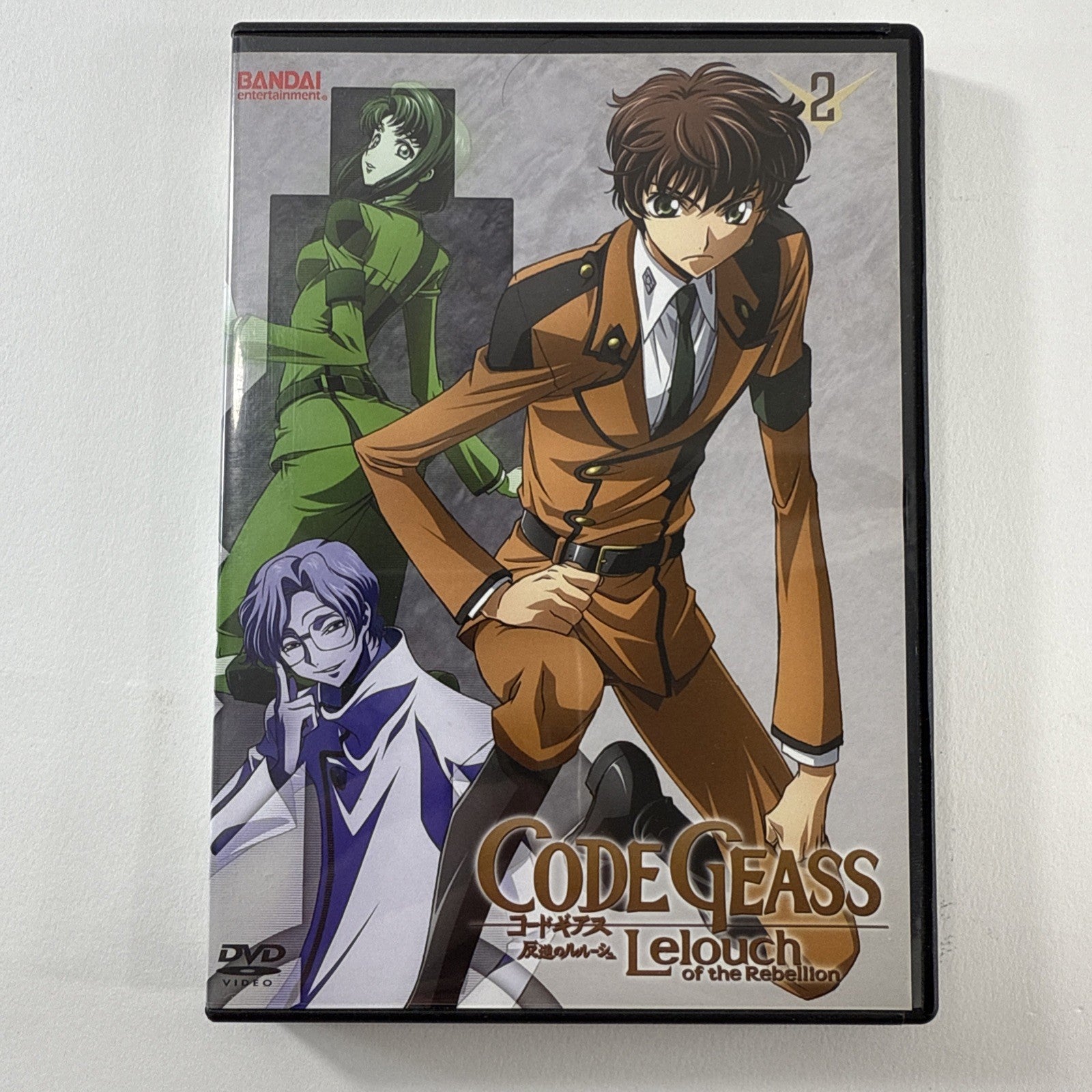 Code Geass: Lelouch of the Rebellion - Part 1 (DVD, 2008, 2-Disc Set) - Tested