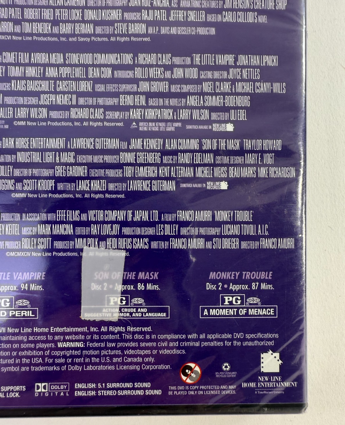 4 Film Favorites: Family Comedies (DVD, 2007) New, Factory Sealed