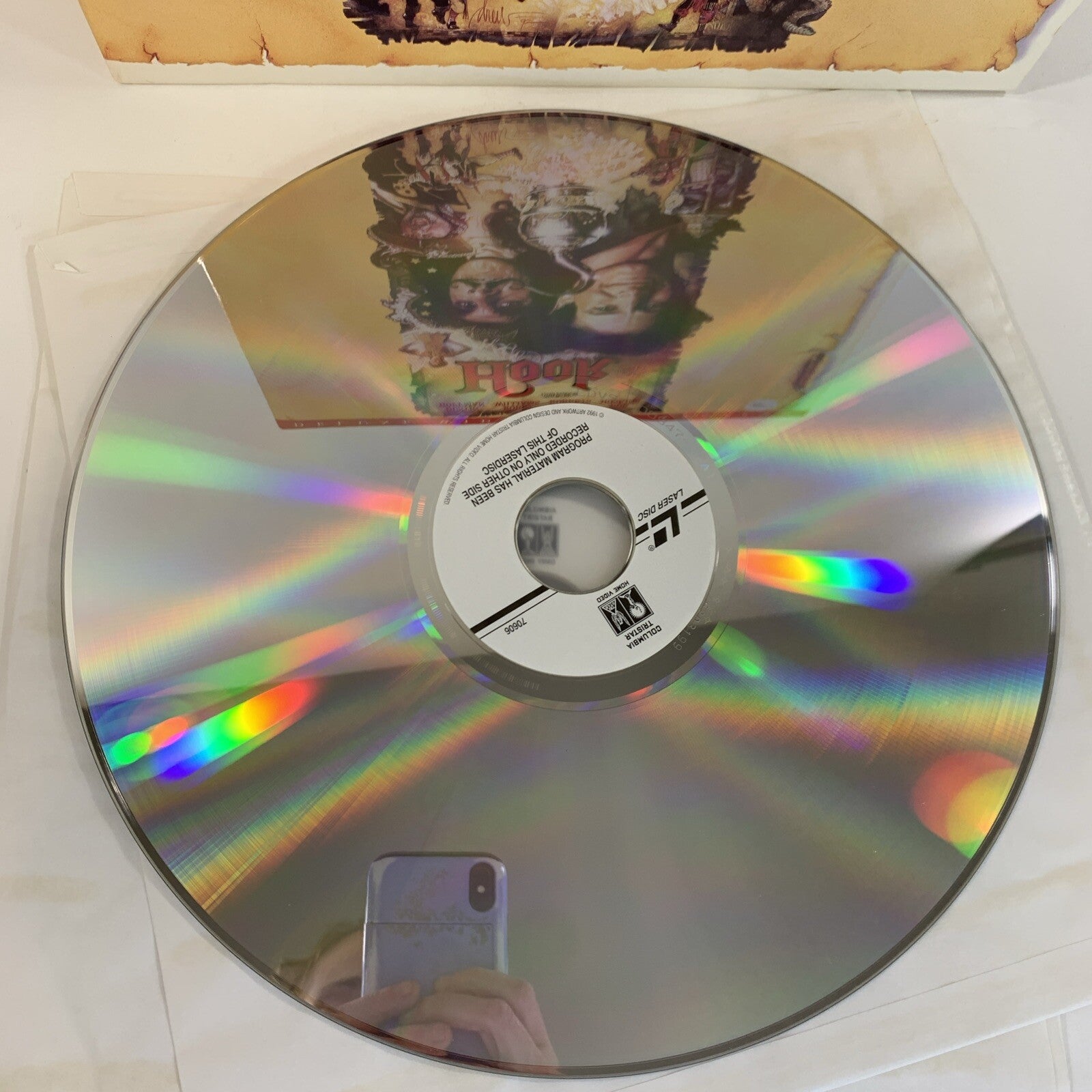 Hook Deluxe Edition (Laserdisc Bundle) Peter Pan 30th Anniversary Ed. - Tested