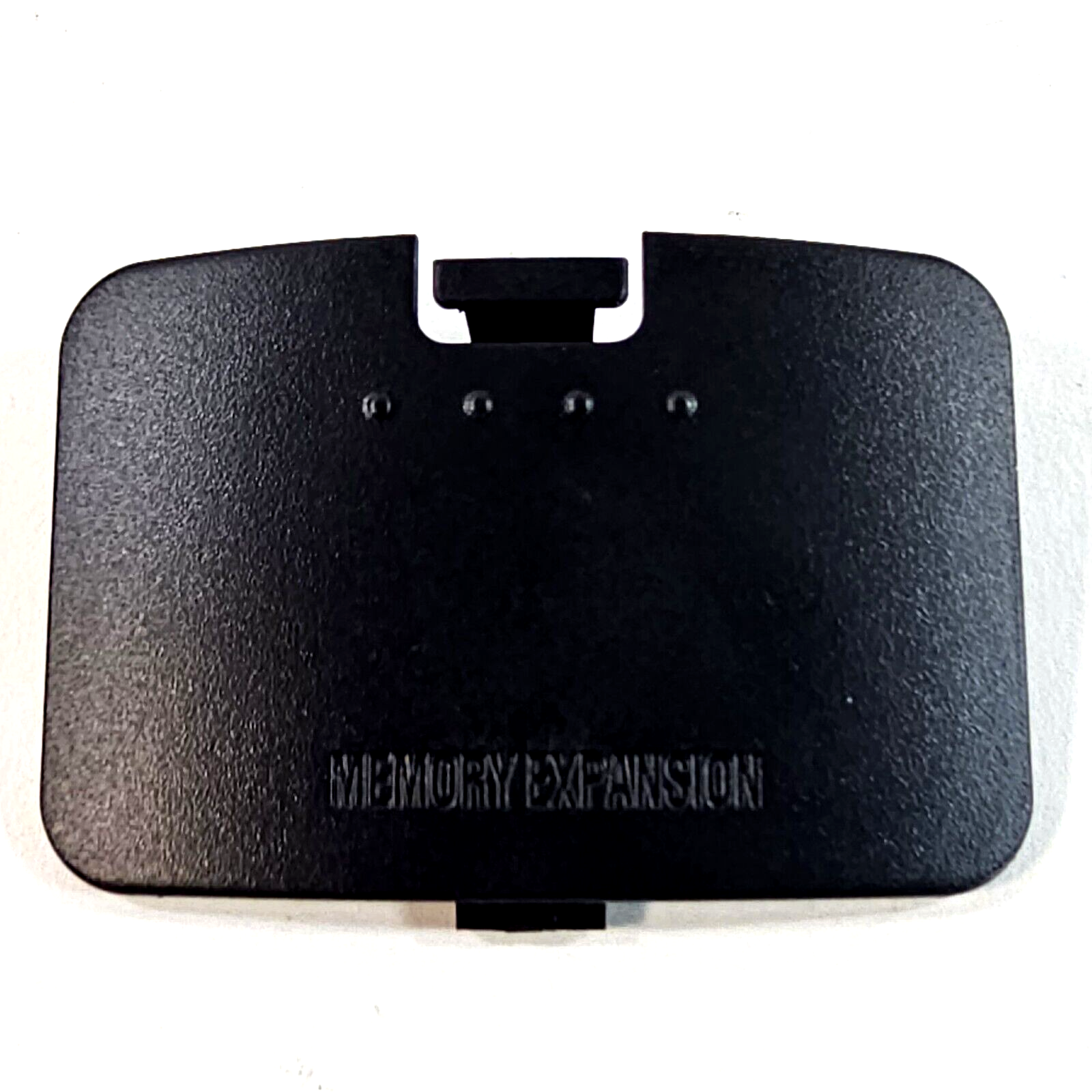 Black Nintendo 64 Jumper Pak Lid Memory Expansion Cover Replacement - Unbranded
