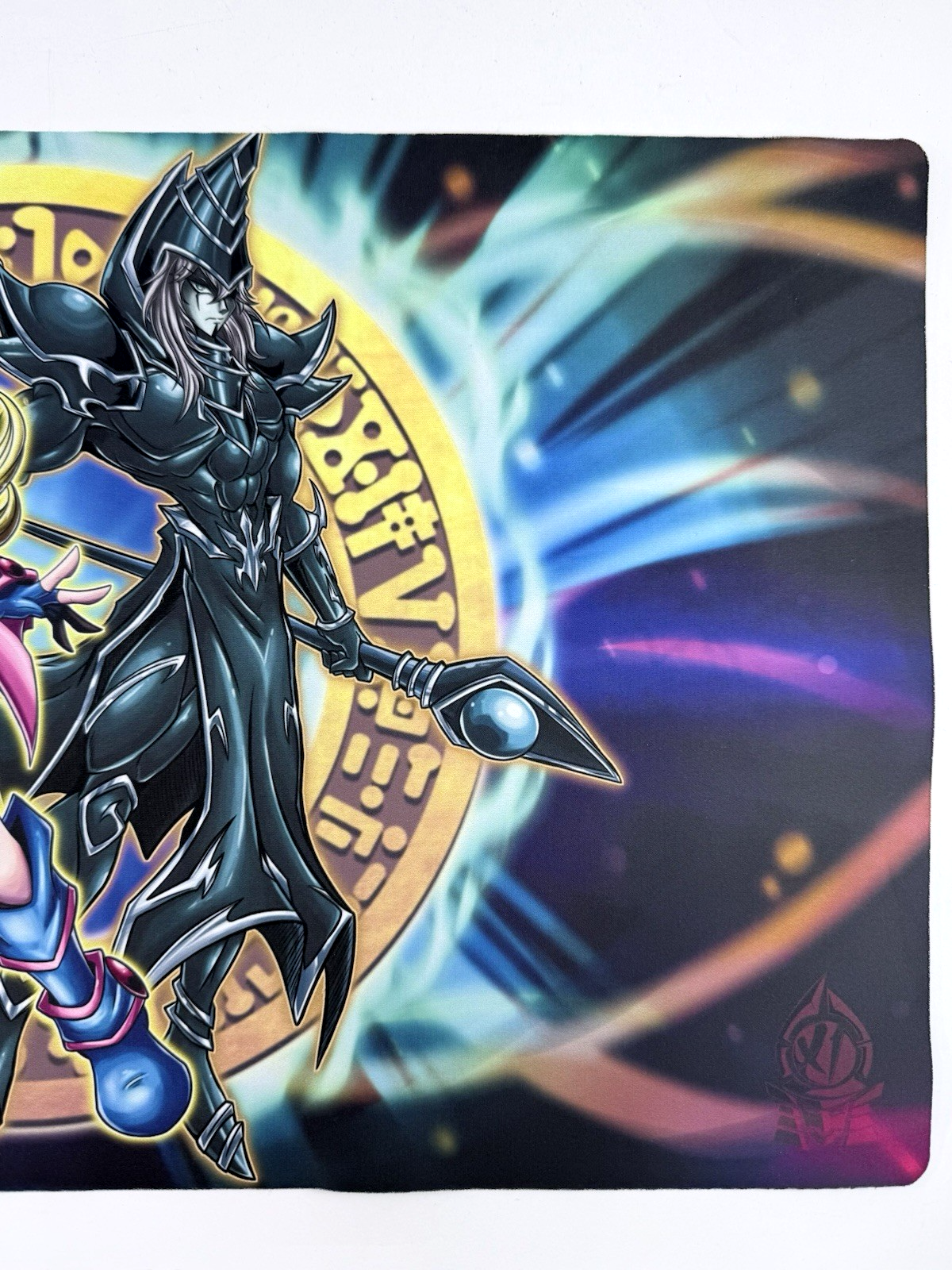 Yu-gi-oh TSX1 Imperium Duelist Dark Magician & DMG Hybrid Playmat Smooth Edge