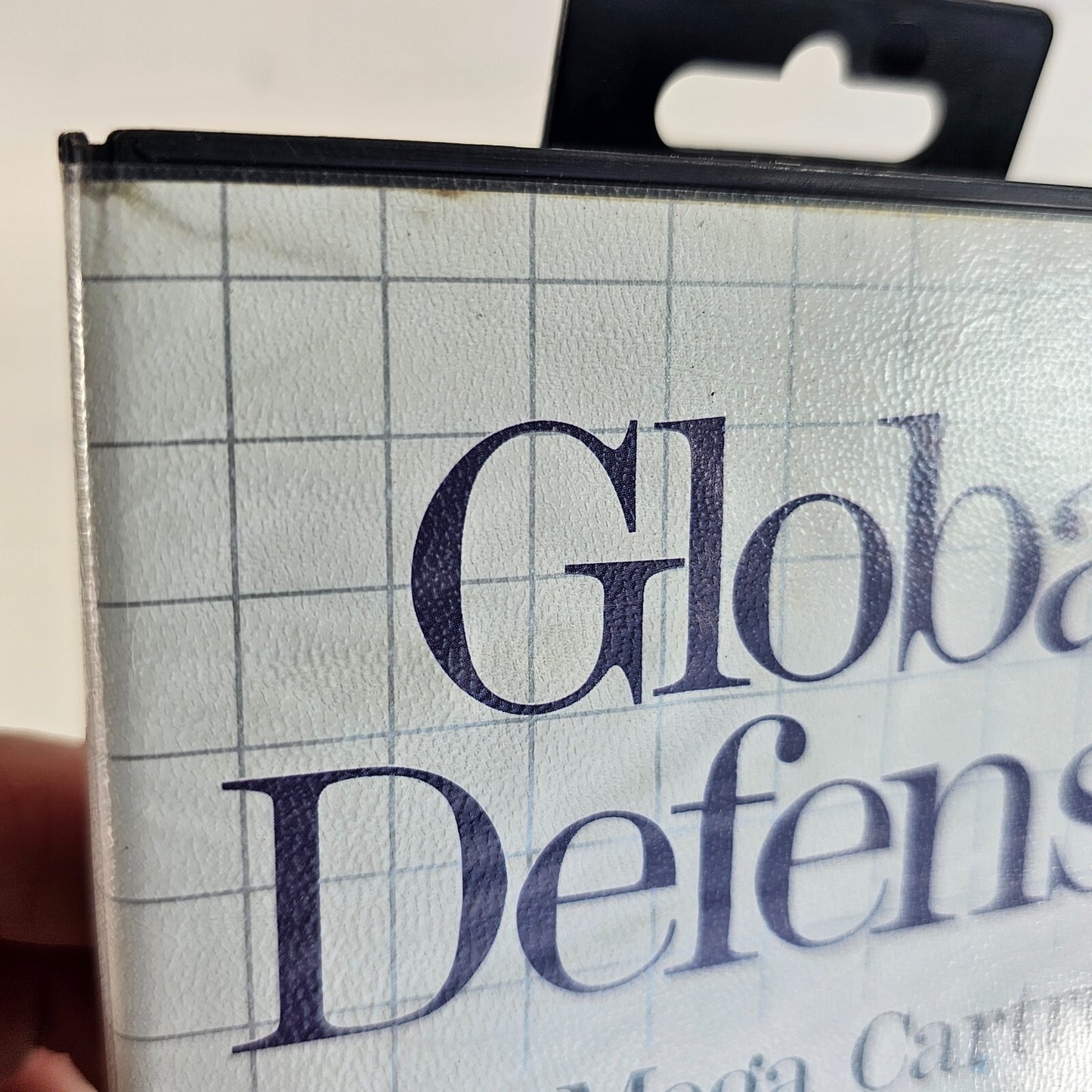 Global Defense (Sega Master System, 1987) Game and Case - Tested - Read