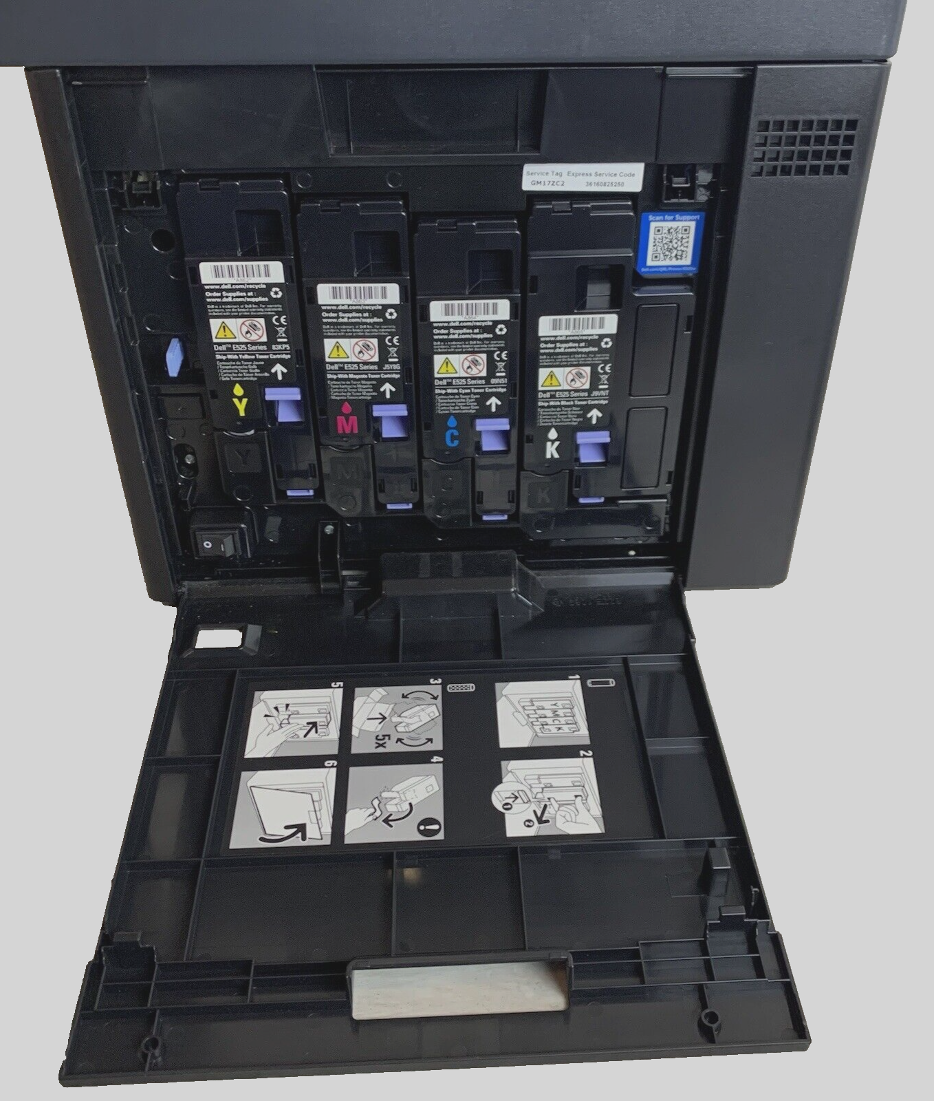 Dell E525W Wireless All-in-One Laser Printer - Tested and Working - Read