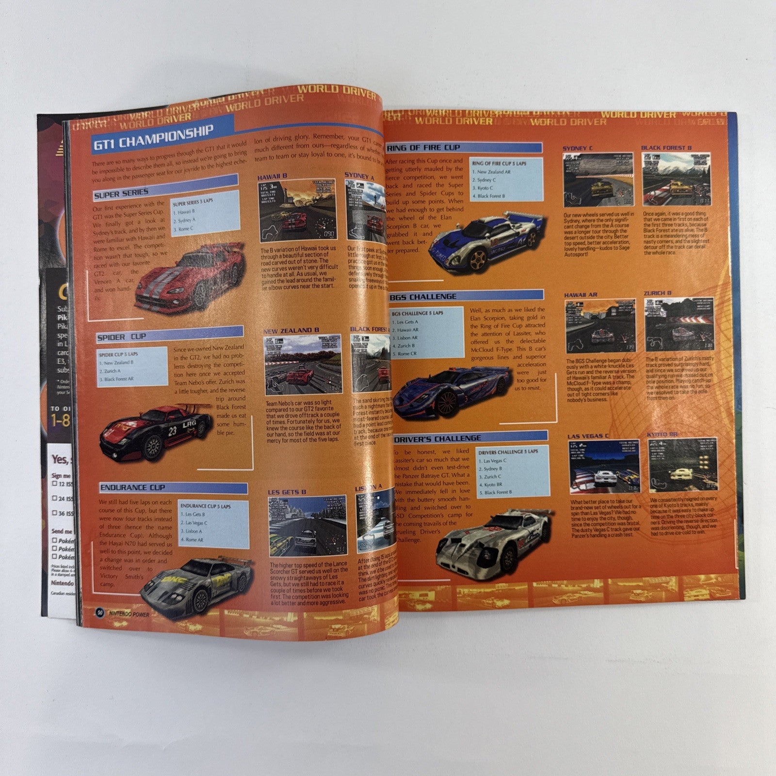 Nintendo Power Magazine Volume 123 August 1999 - Poster, Pokémon Snap Insert