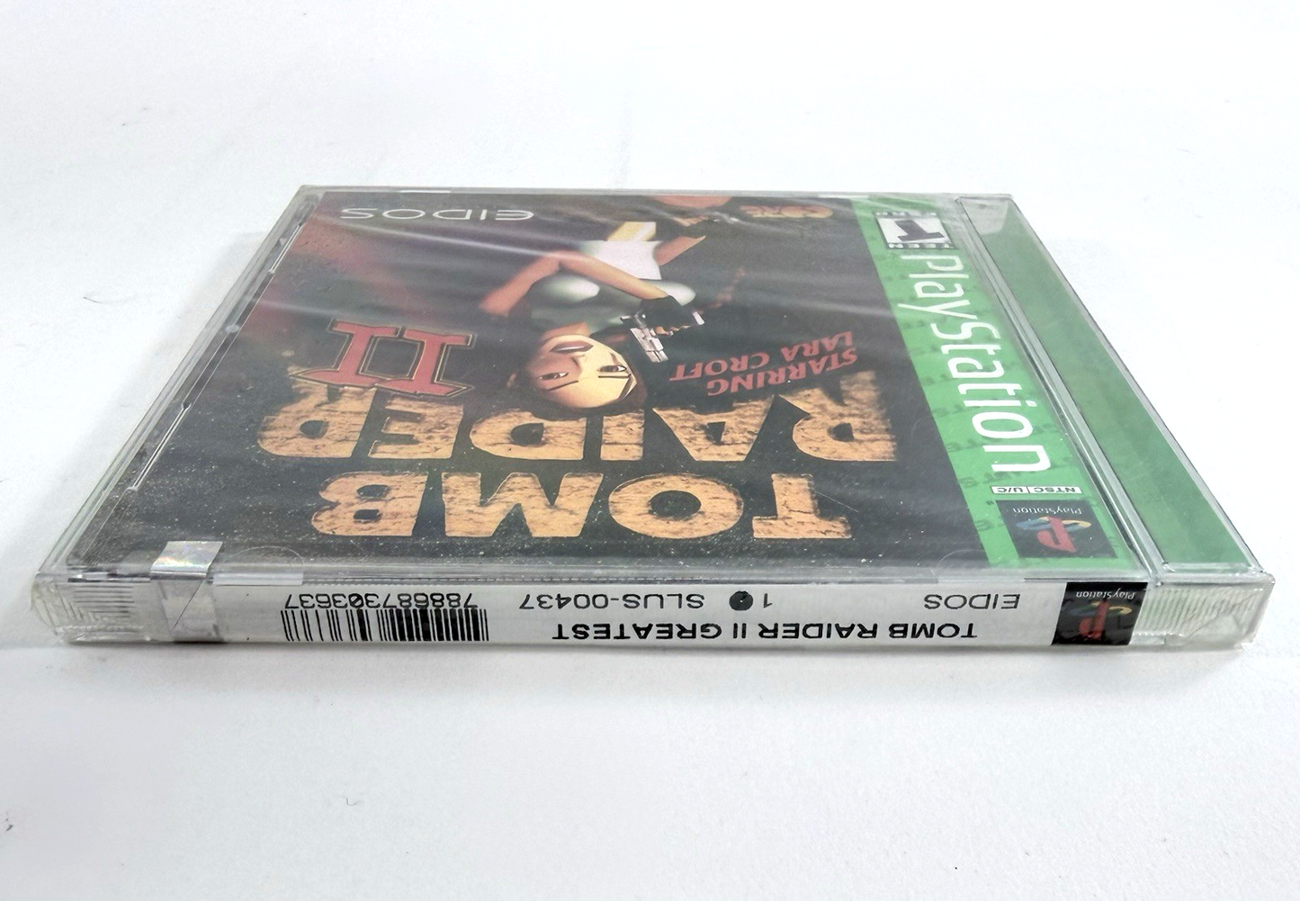 Tomb Raider 2 (Sony PlayStation, 1997) Factory Sealed - Some Wear - Read