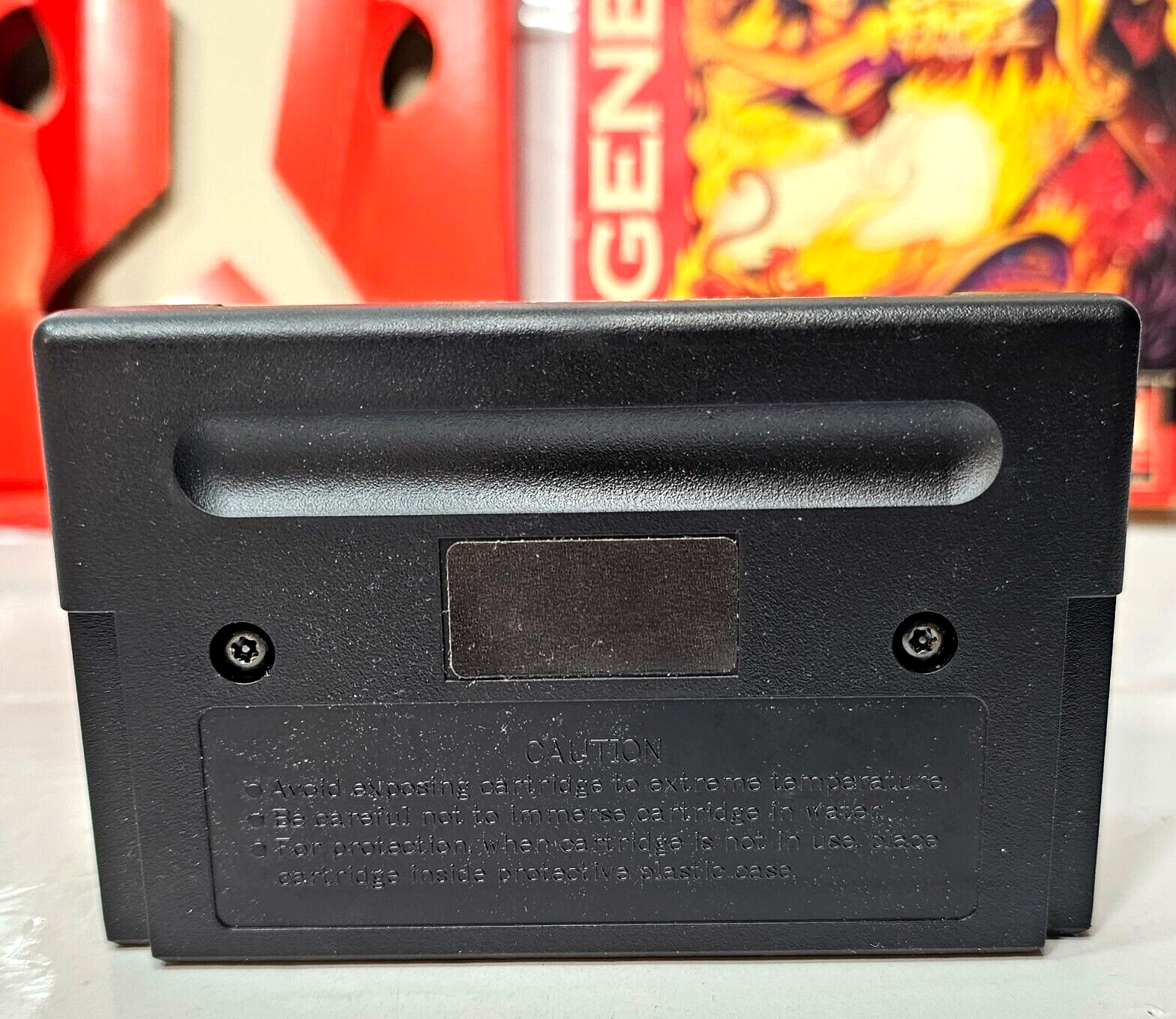 Disney's Aladdin (Sega Genesis, 1993) Game Box Manual Registration- Tested