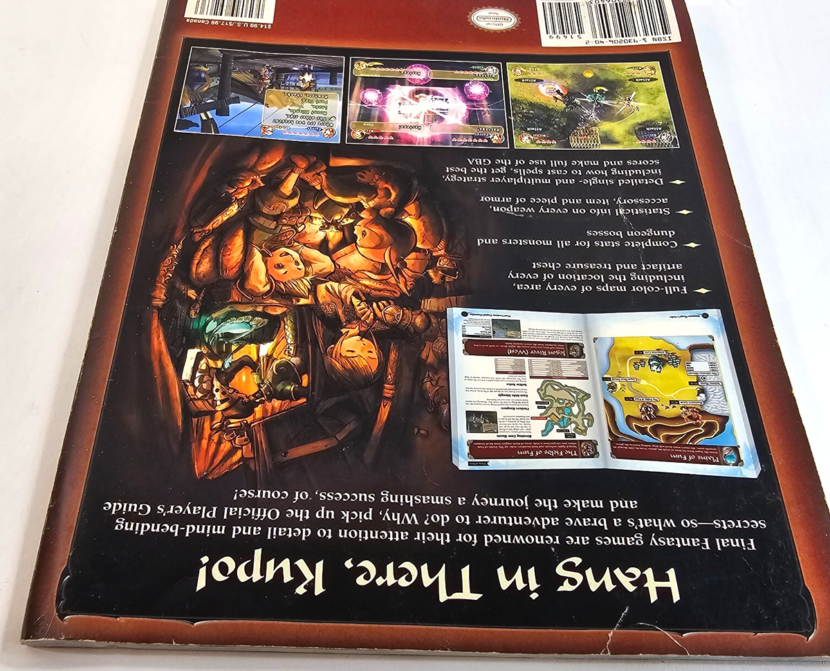 Final Fantasy Crystal Chronicles GameCube Official Nintendo Player's Guide