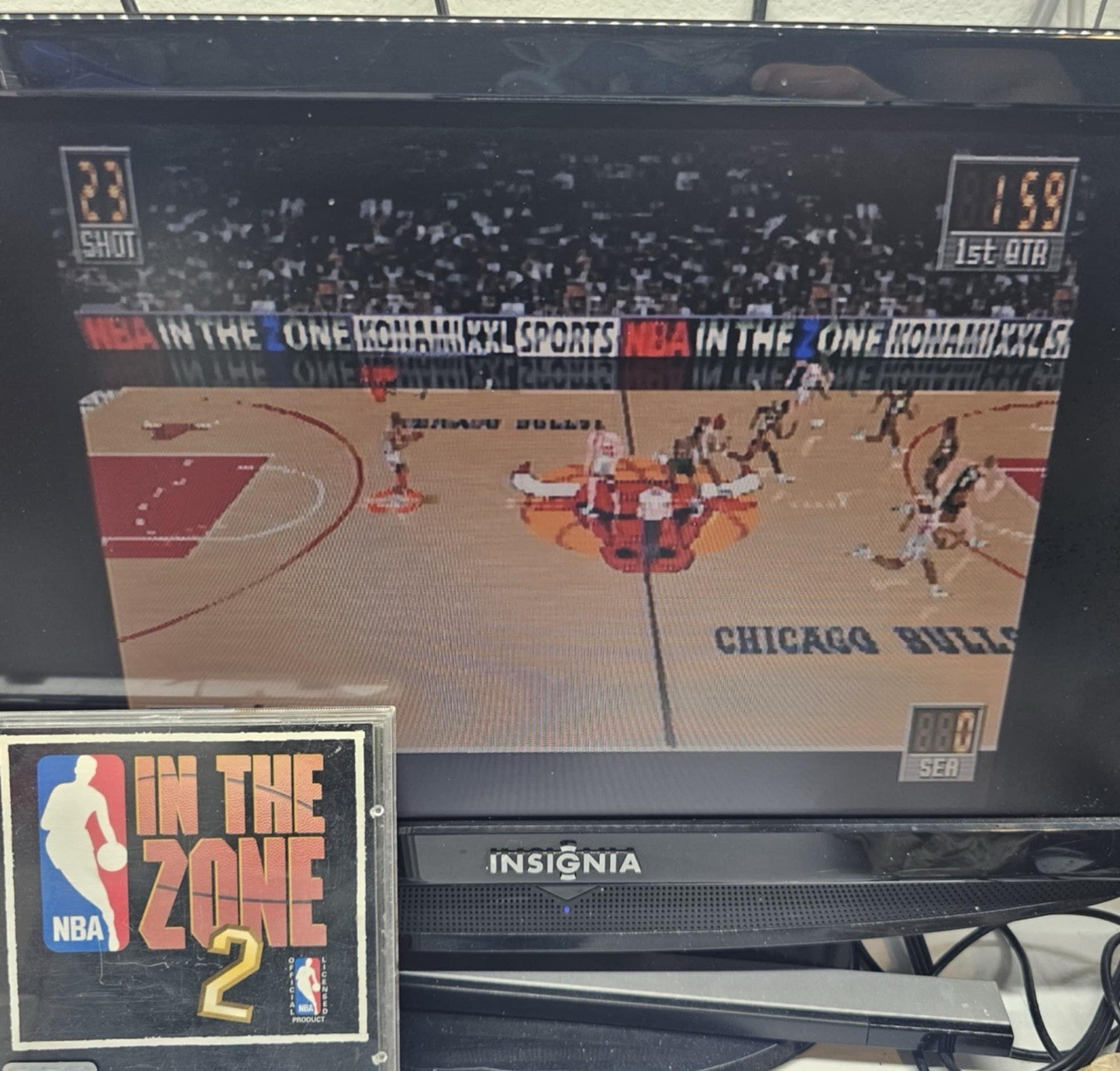 NBA: In the Zone 2 (Sony PlayStation 1, 1996) Game Case Manual Registration Card