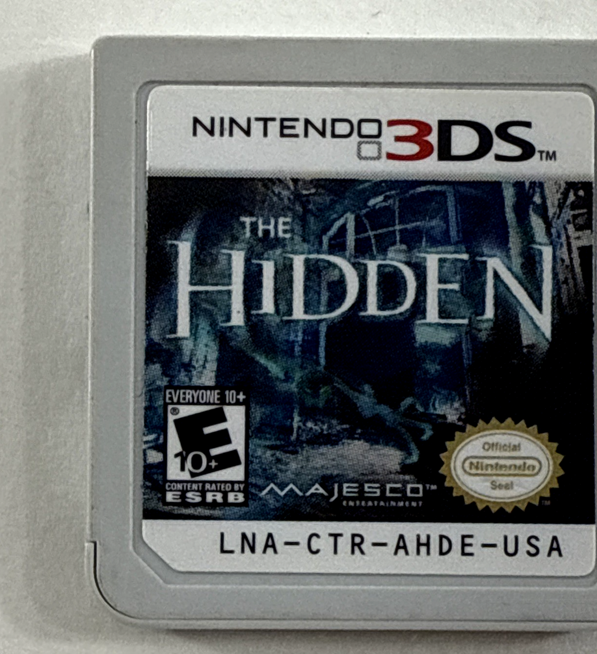 The Hidden (Nintendo 3DS, 2011) Game Cartridge - Tested and Working