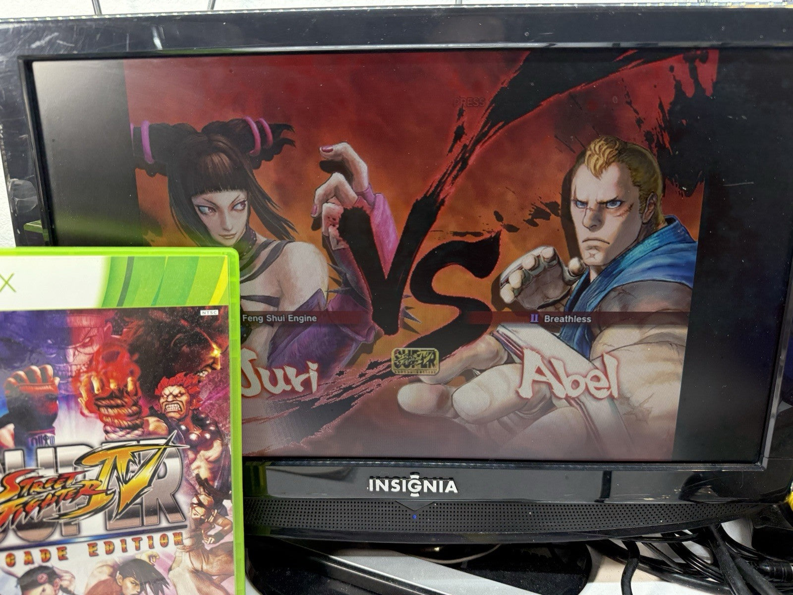 Super Street Fighter IV: Arcade Edition (Xbox 360, 2011) Game Case Manual