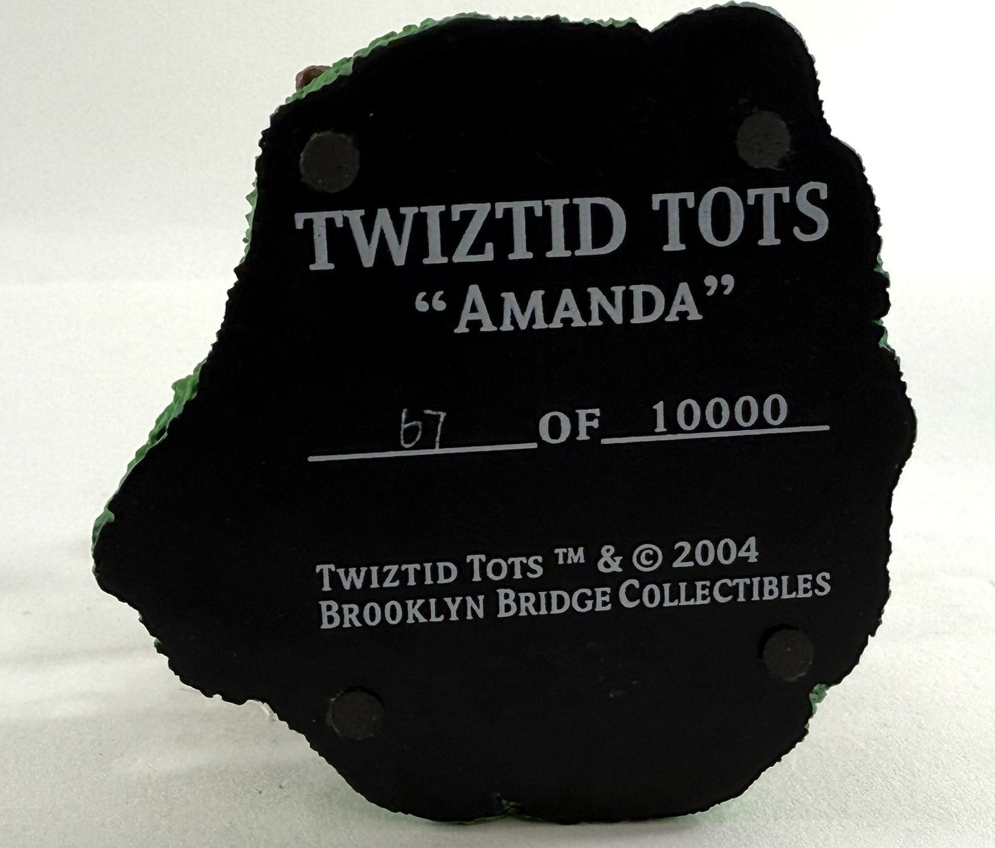 Brooklyn Bridge Collectibles 2004 Twiztid Tots "Amanda" Figurine 67/10000