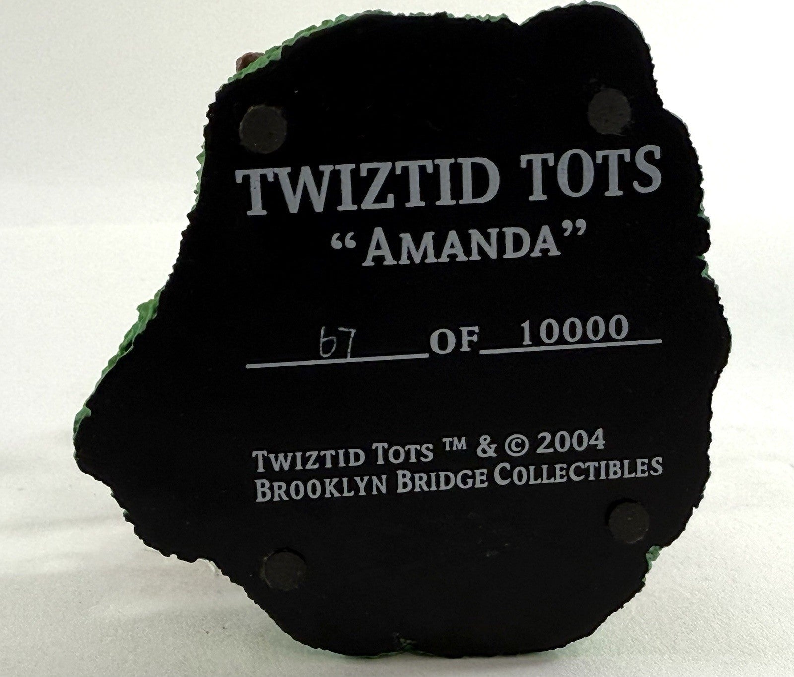 Brooklyn Bridge Collectibles 2004 Twiztid Tots "Amanda" Figurine 67/10000