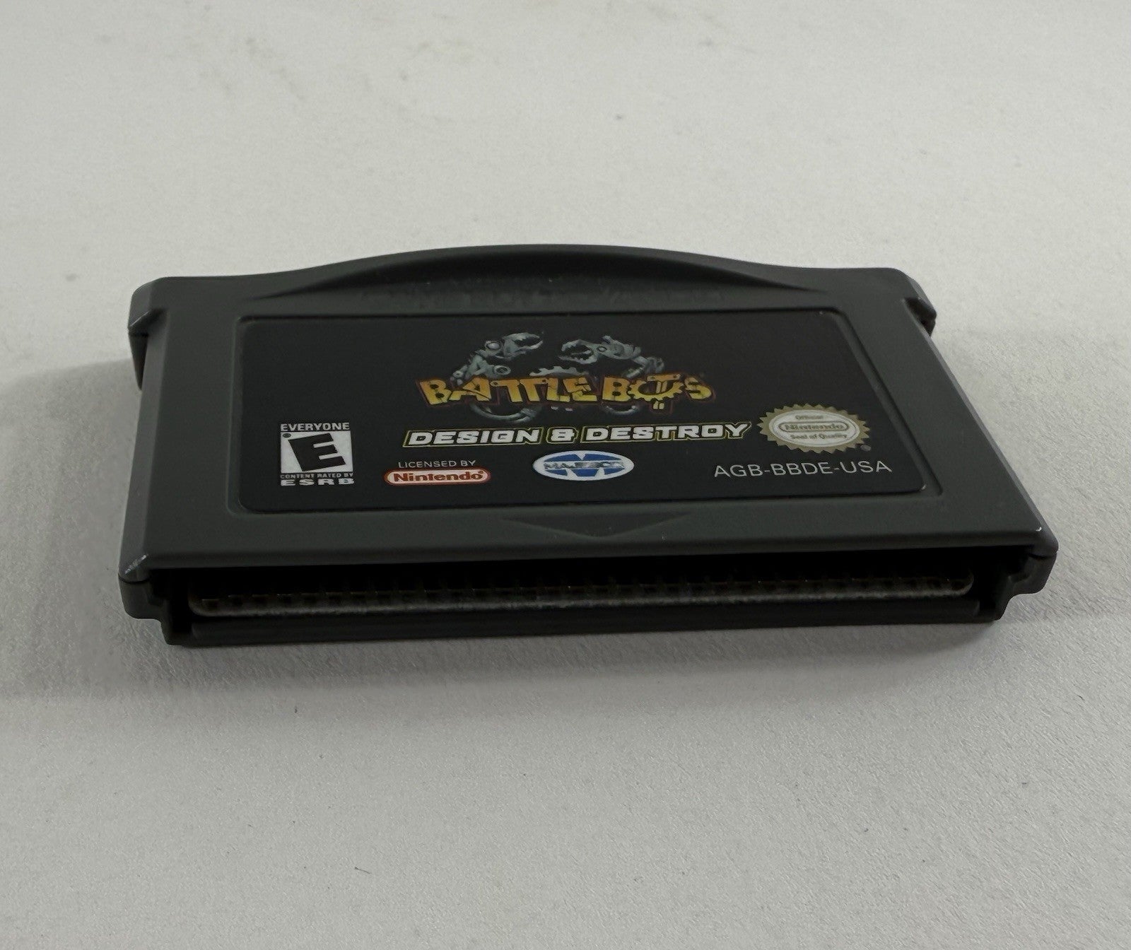 BattleBots: Design & Destroy (Nintendo GameBoy Advance, 2003) Game Cartridge