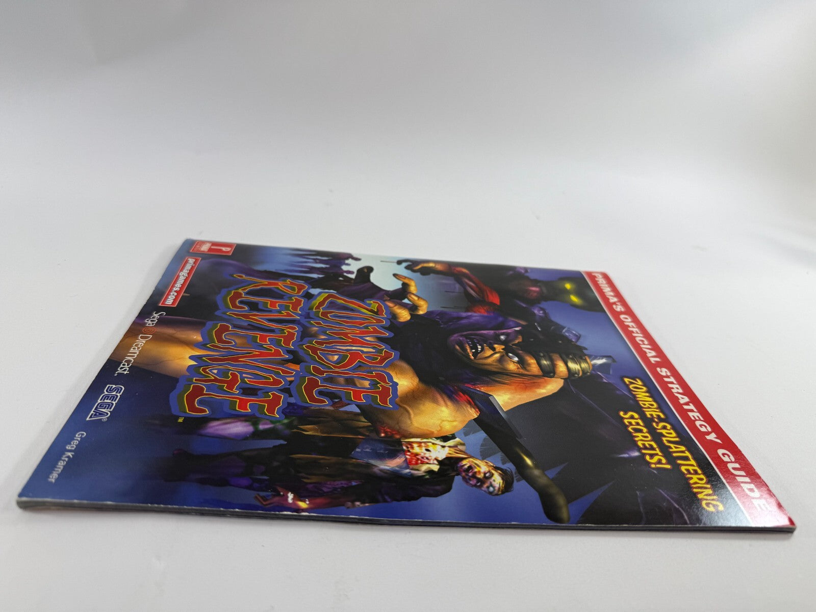 Zombie Revenge Official Strategy Guide (Prima Games, 2000) for Sega Dreamcast