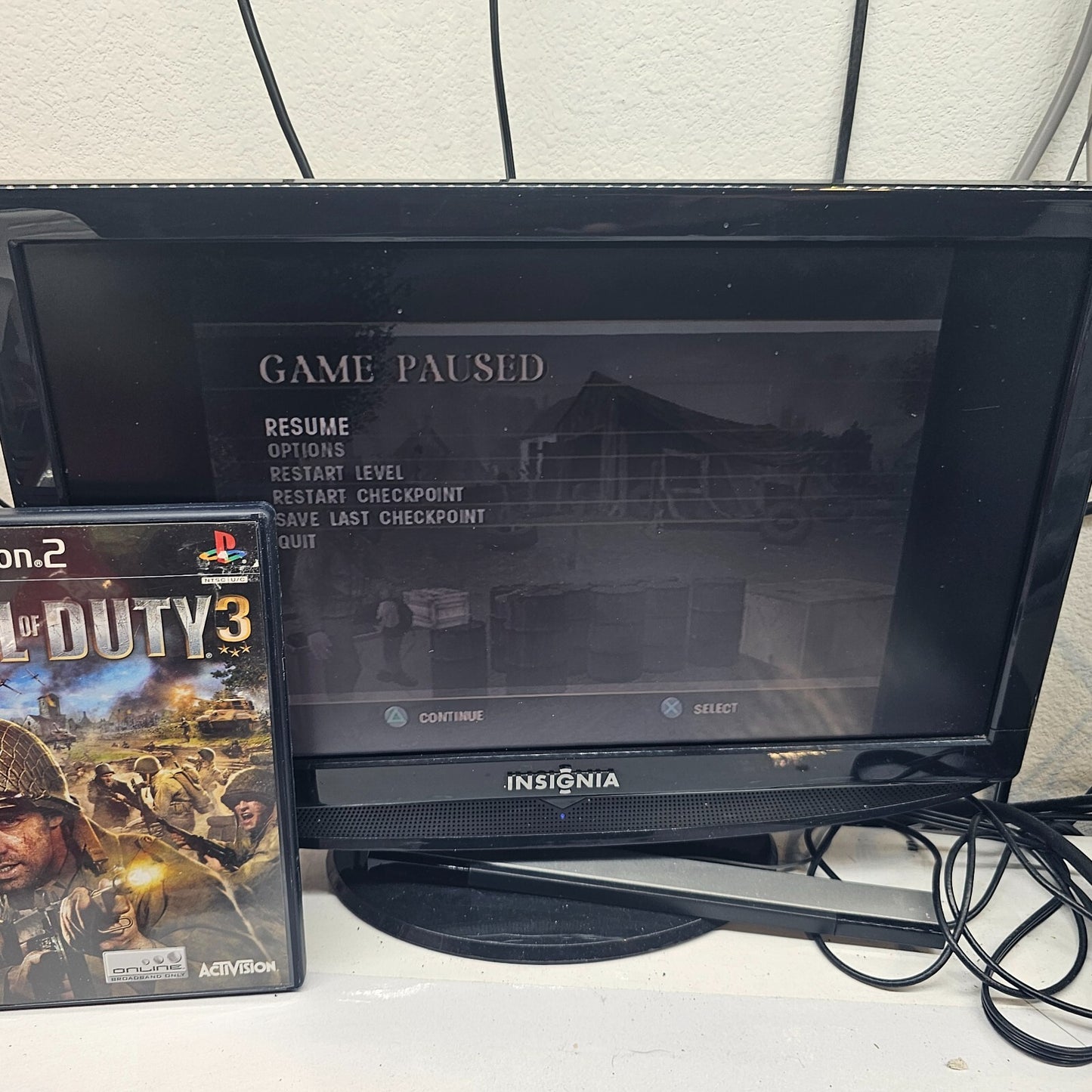 Call of Duty 3 (Sony PlayStation 2, 2006) Game Case Manual - Tested And Working