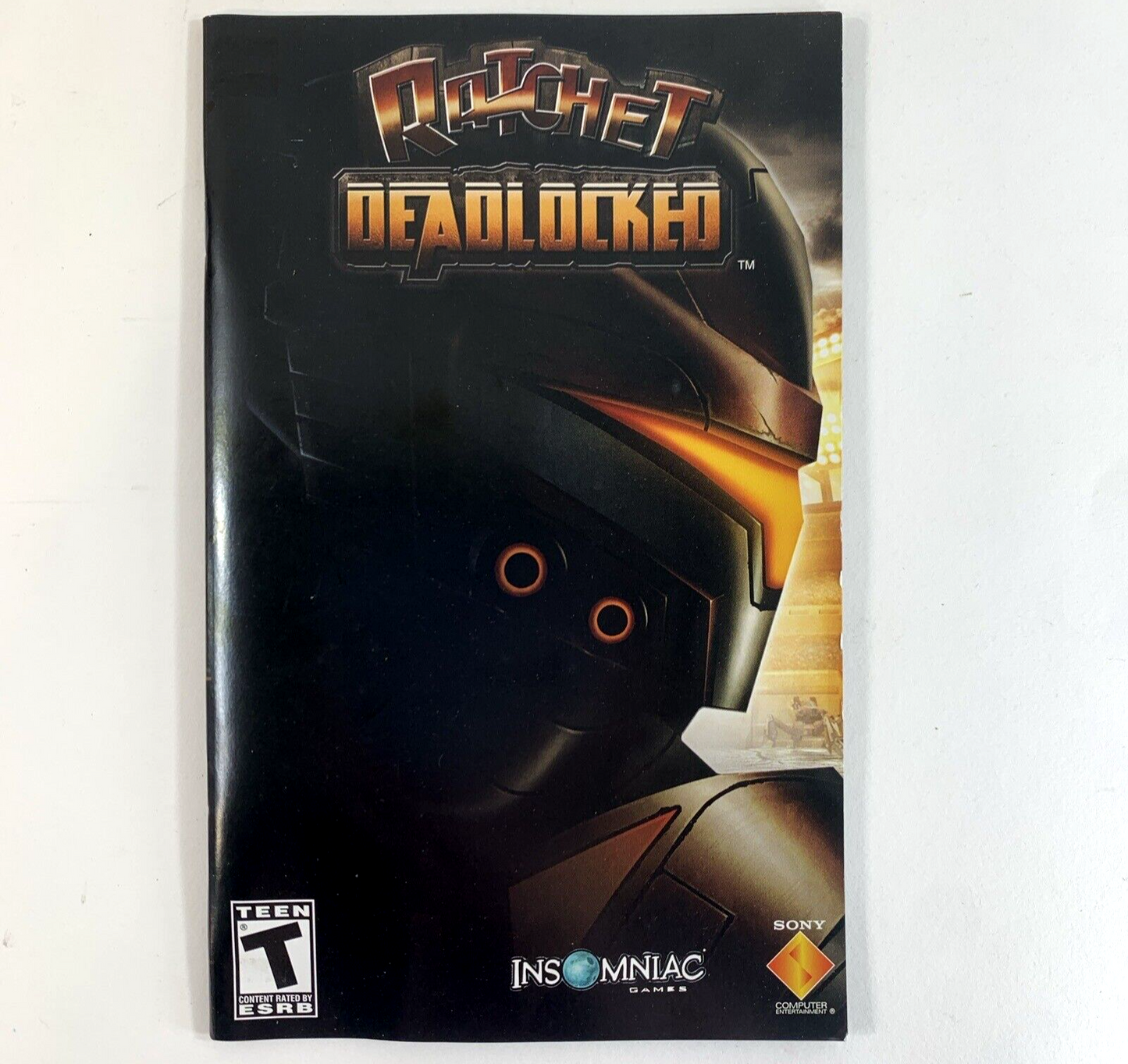 Ratchet: Deadlocked (Sony PlayStation 2, 2005) Game Case Manual - Tested