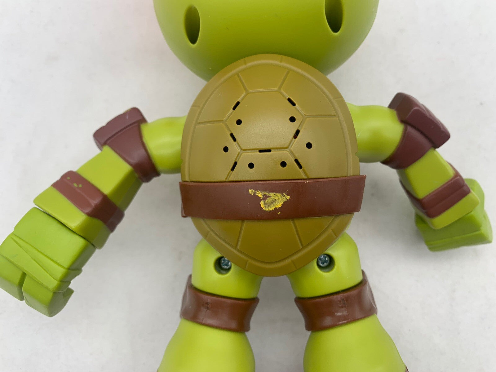 Viacom 2015 Teenage Mutant Ninja Turtles 9”Michelangelo Squeeze Em Action Figure