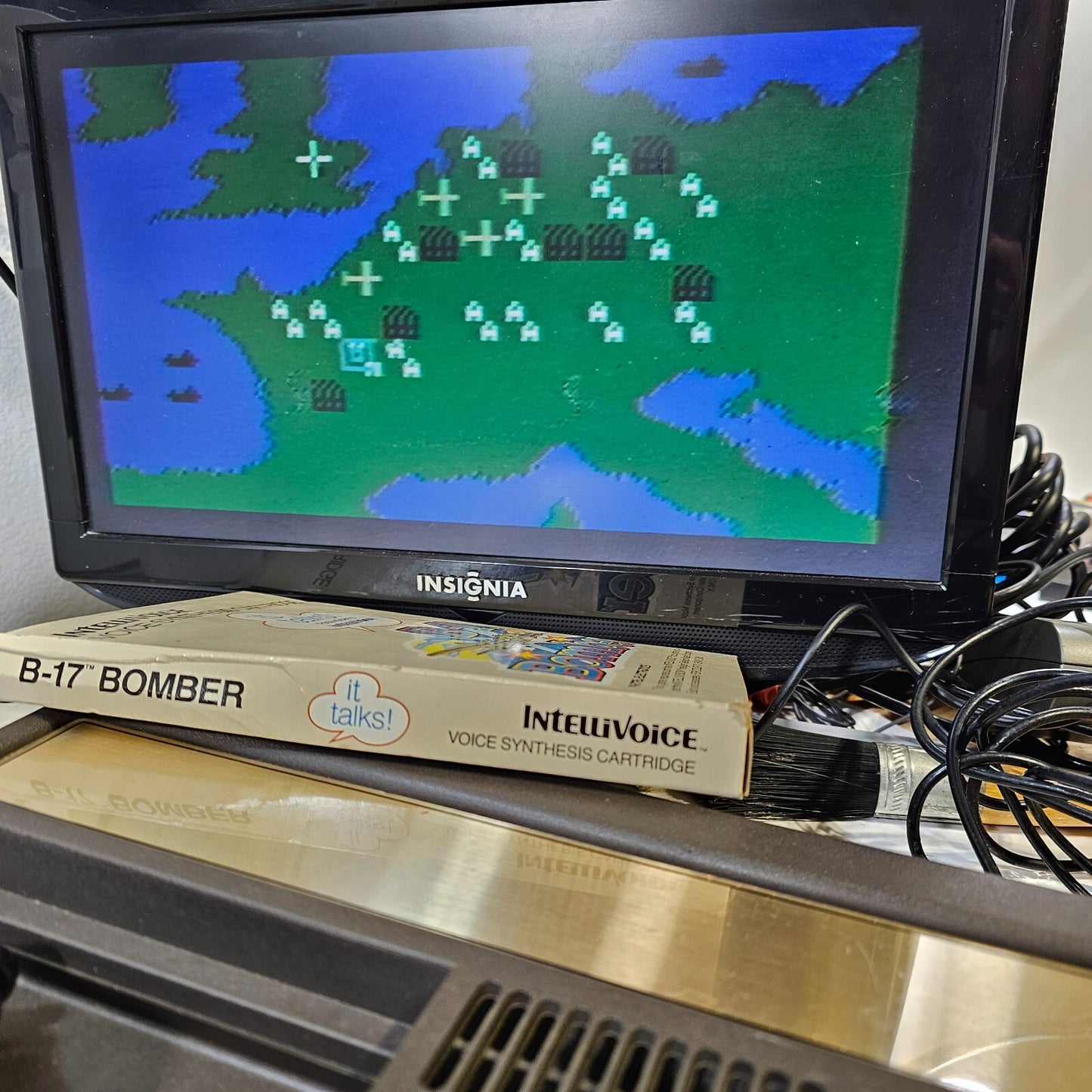 B-17 Bomber (Intellivision, 1982) Game Box Manual Overlay